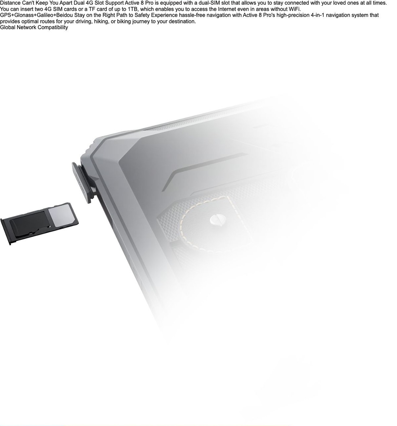 Blackview Active 8 Pro More Highlights to Stand Out
NFC
Connect, Pay,
Share with Ease Uncover the ease of NFC of Active 8 Pro. Harness its power for smooth Google Pay transactions, effortless purchase of