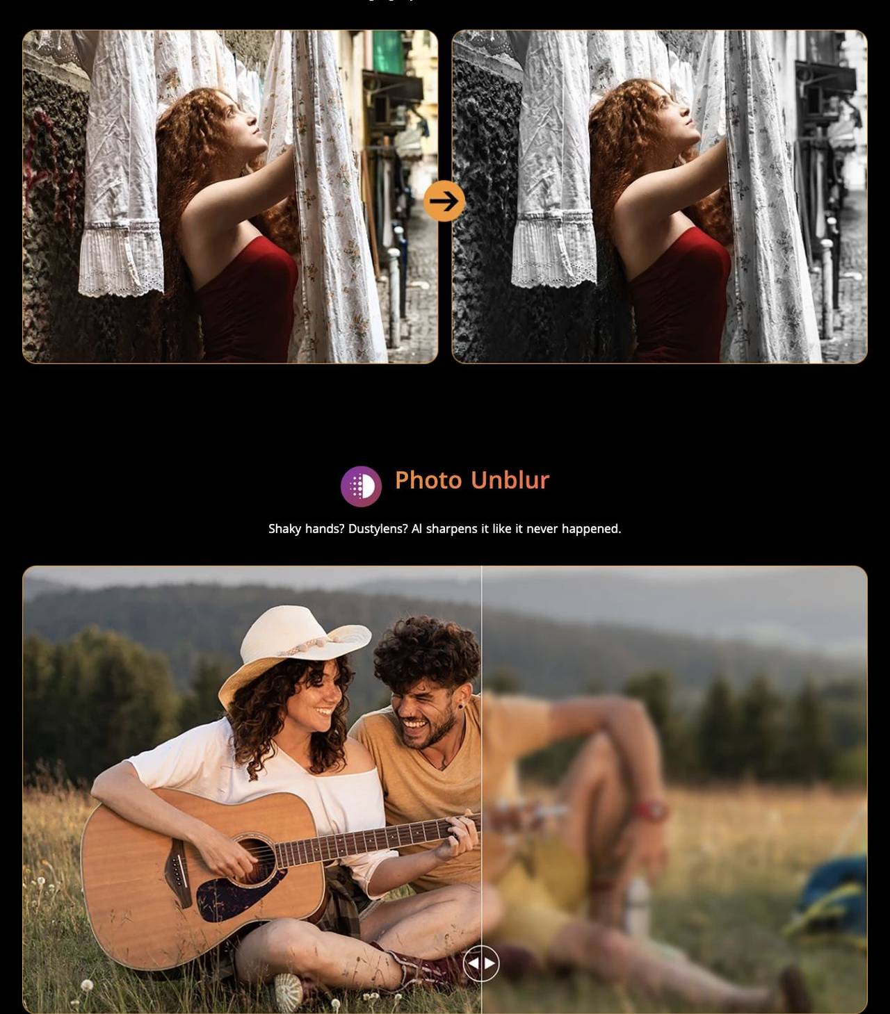 Color Focus
Mute the mess, highlight your vibe. The bold stands out better.