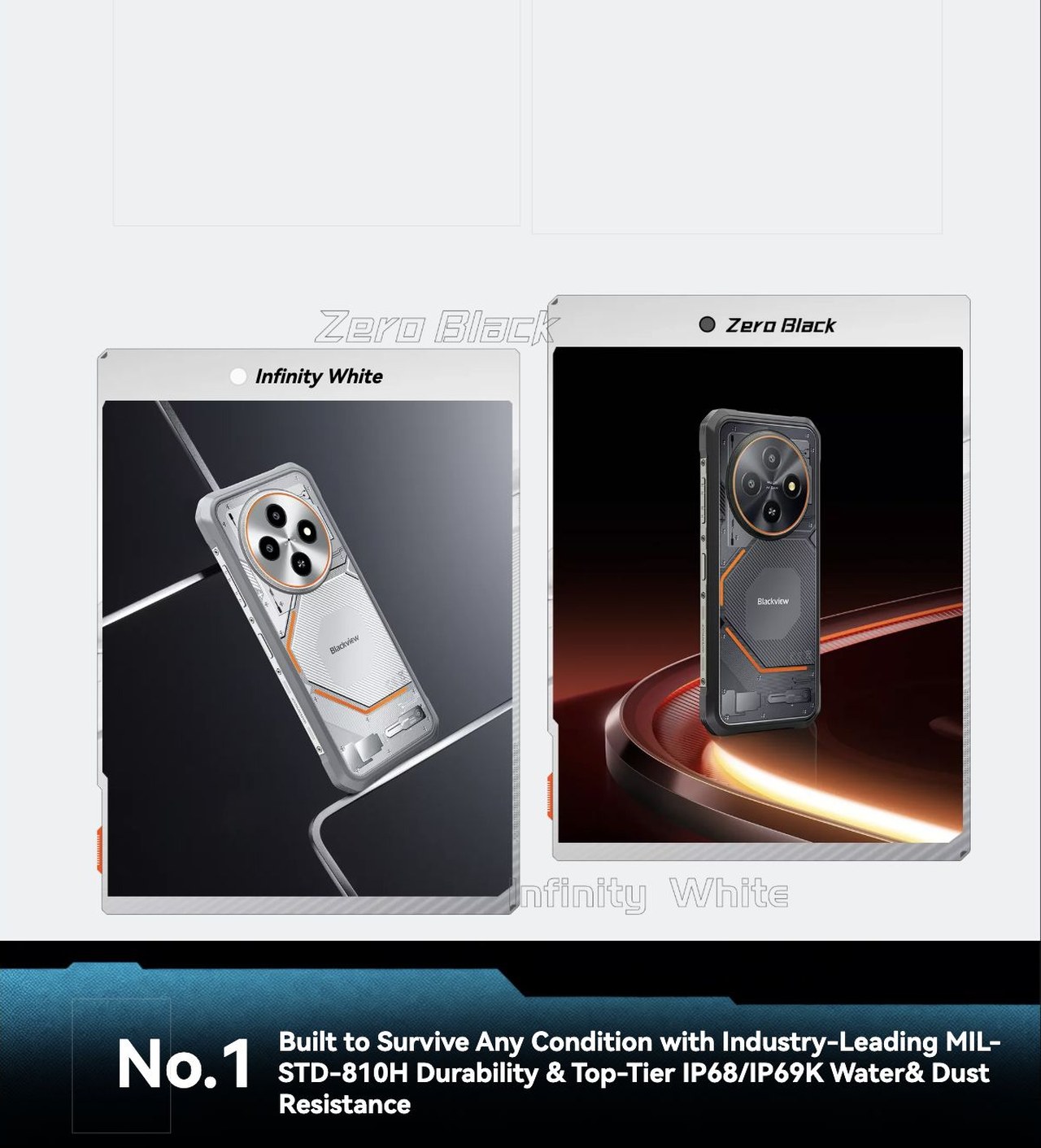 Blackview FORT 2 Lighter to Carry. Freer in Spirit.
Bolder to Live
Wherever You Go, Stay Light and Unstoppable.
Easy to Hold. Ultra-Portable
At just 245.3 g and 10.7mm slim, Blackview FORT 2 brings