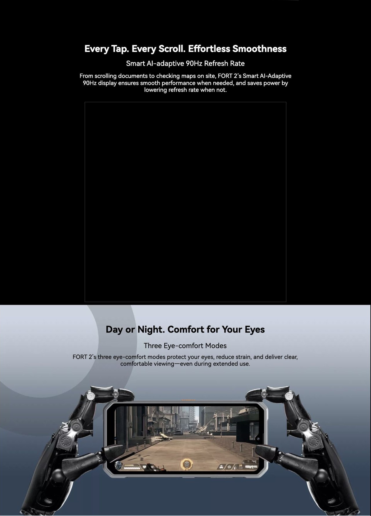 Blackview FORT 2 Memorize Your Story
with Music
Soundle APP (AI Music & Song Maker)
FORT 2 offers everything you need — from background music and intros/outros to creative themes. Whether editing t