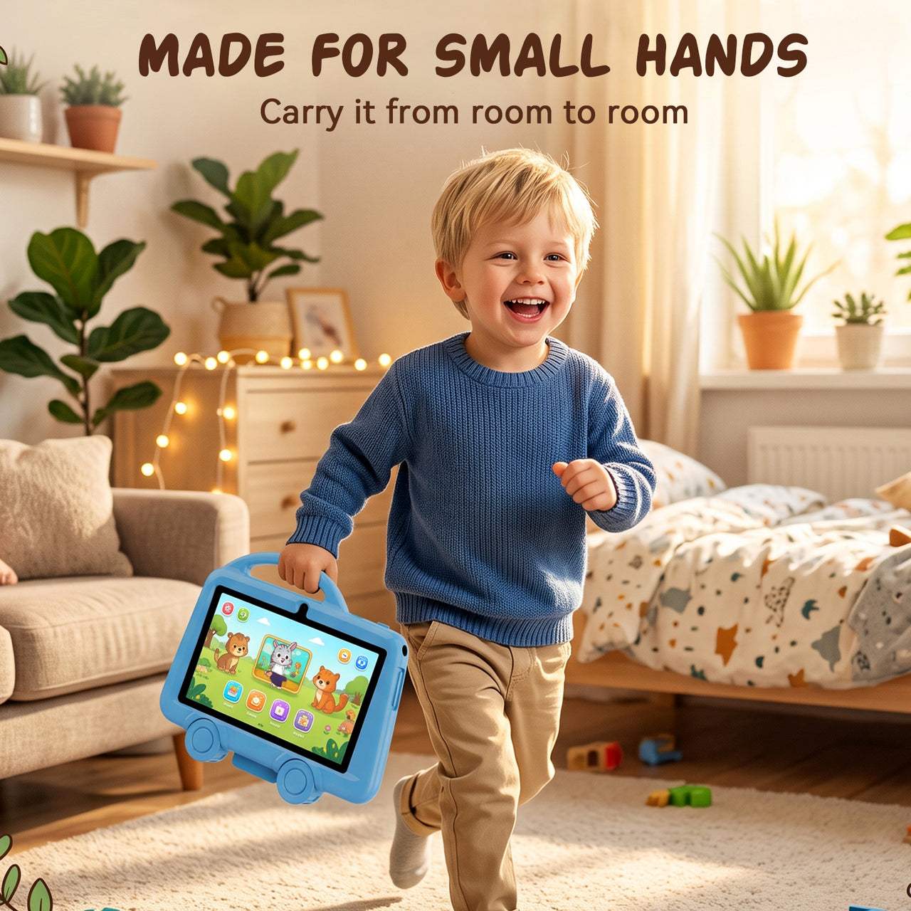 Blackview K8 Kids Tablets easy carry design
