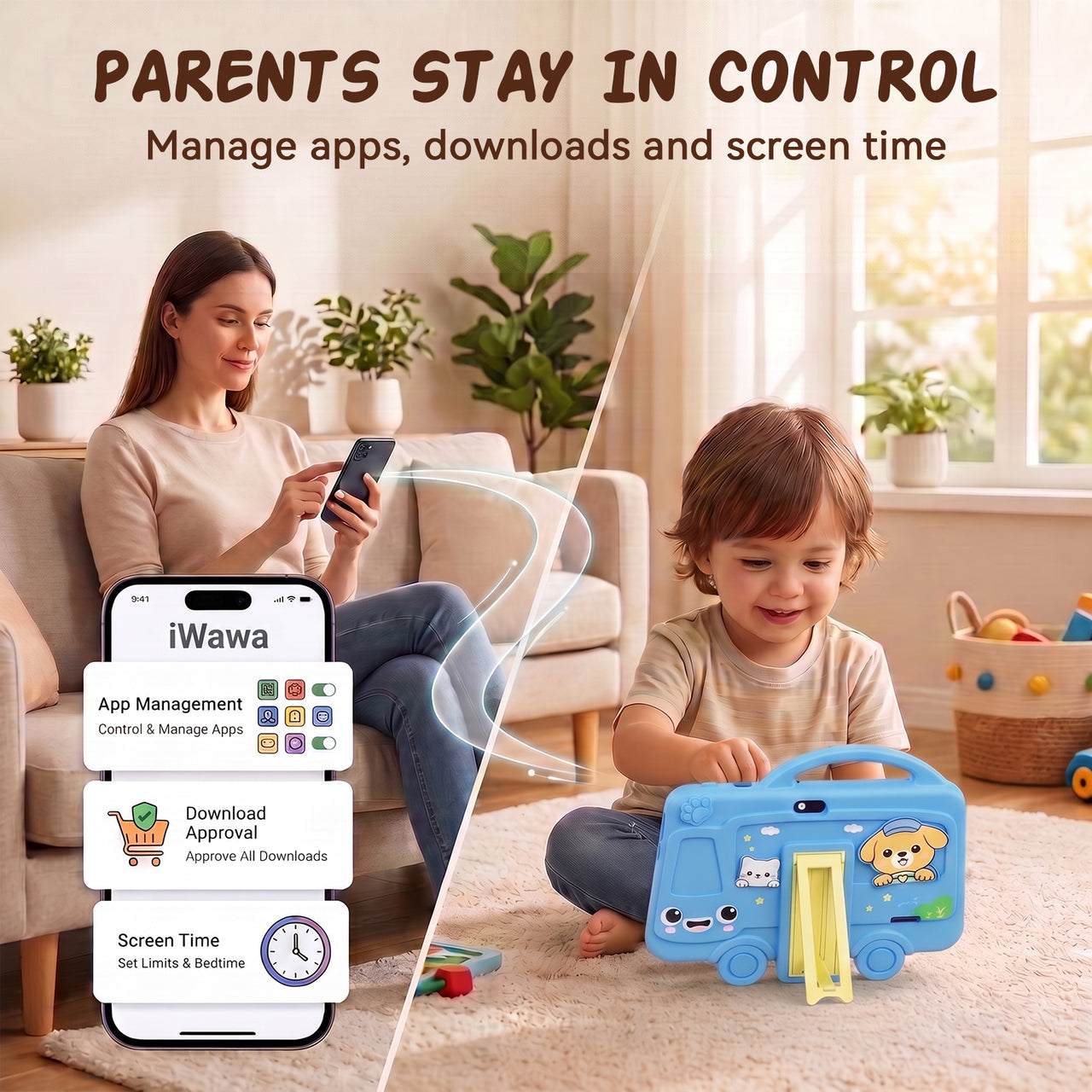 Blackview K8 Kids Tablets parental controls