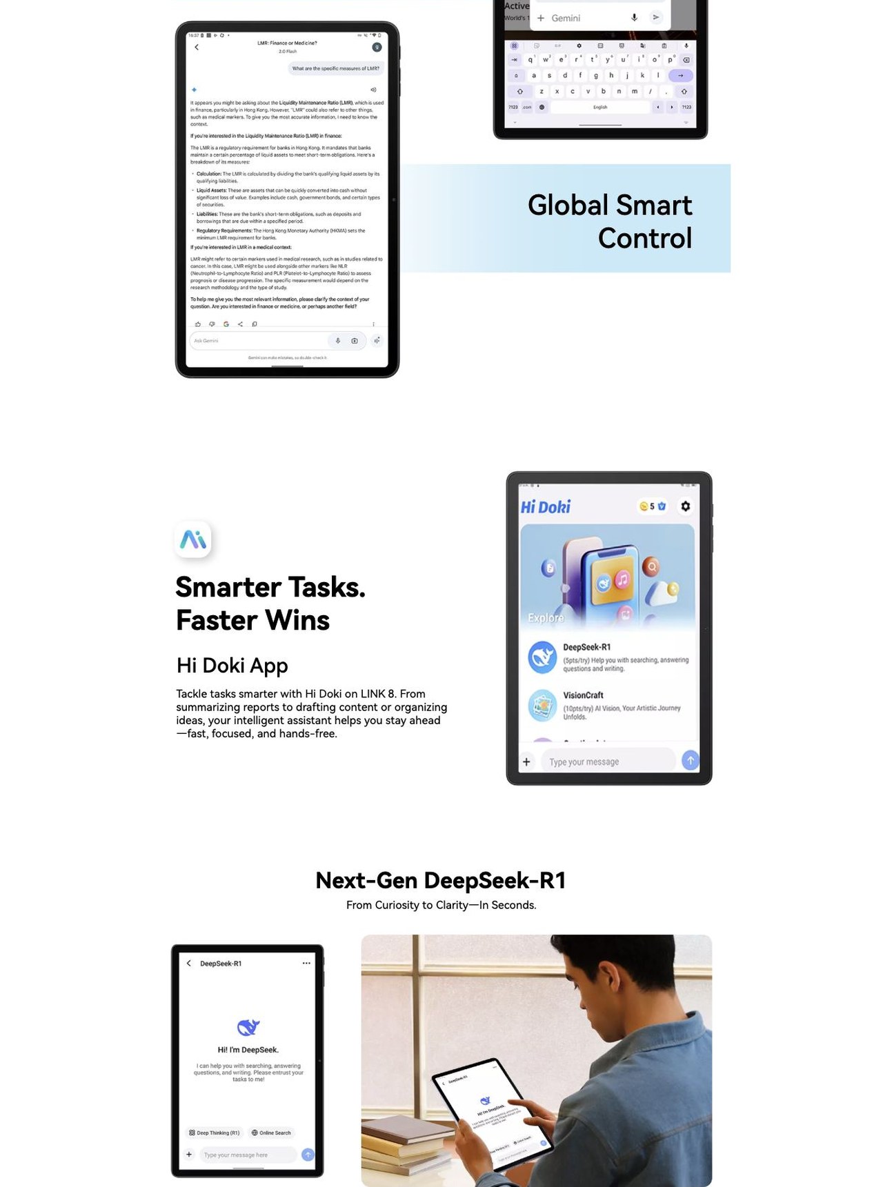 LINK 8
Think Deeper. Work Smarter. Create Bolder
Power That Slips Right Into Your Day
With an ultra-slim 8.4mm profile and featherlight 710g body, Blackview LINK 8 slips effortless