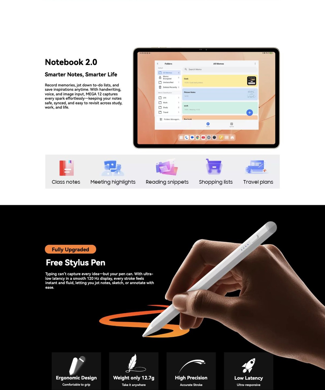 Blackview MEGA 12 MEGA 12

World’s First IP69K Fully Waterproof 5G AI Tablet.

Be the Smartest. Be the Smoothest. Be the Safest

IP69K

12.2-inch

10,000mAh

55W Charging

5G

PC Mode

Stylus Pen

(48+512)GB

