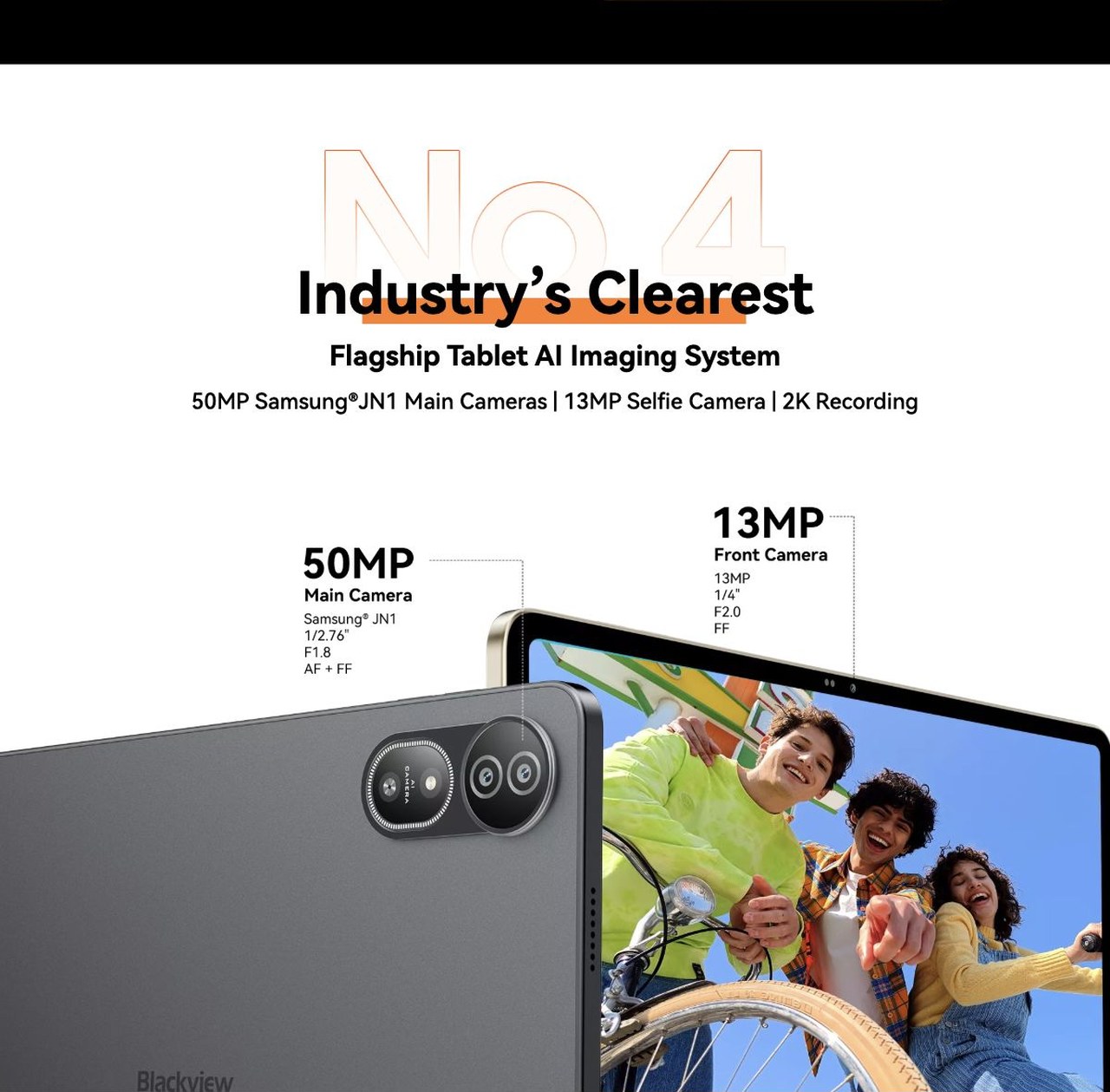 Blackview MEGA 12 MEGA 12

World’s First IP69K Fully Waterproof 5G AI Tablet.

Be the Smartest. Be the Smoothest. Be the Safest

IP69K

12.2-inch

10,000mAh

55W Charging

5G

PC Mode

Stylus Pen

(48+512)GB

