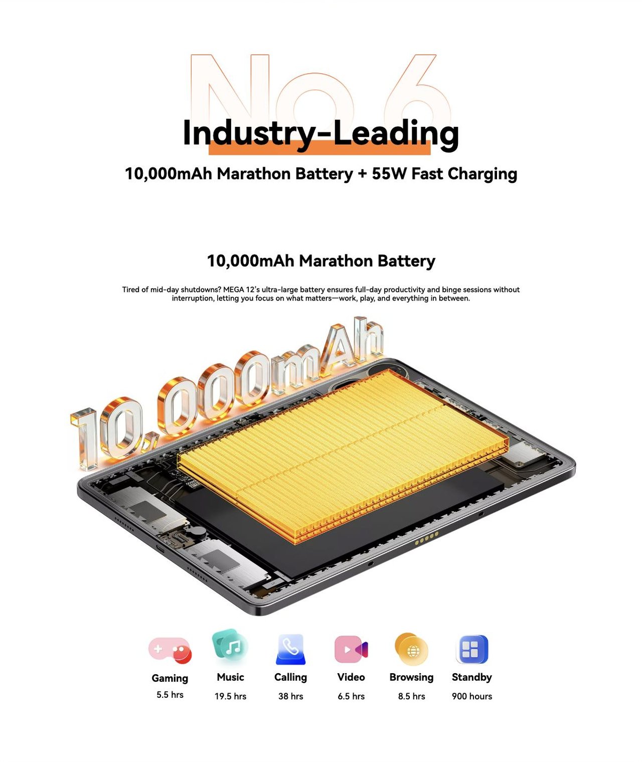 Flagship Tablet AI Imaging System

50MP Samsung®JN1 Main Cameras | 13MP Selfie Camera | 2K Recording

Industry’s Clearest

Industry’s Clearest

50MP Samsung@ JN1 Rear Camera

With its 5