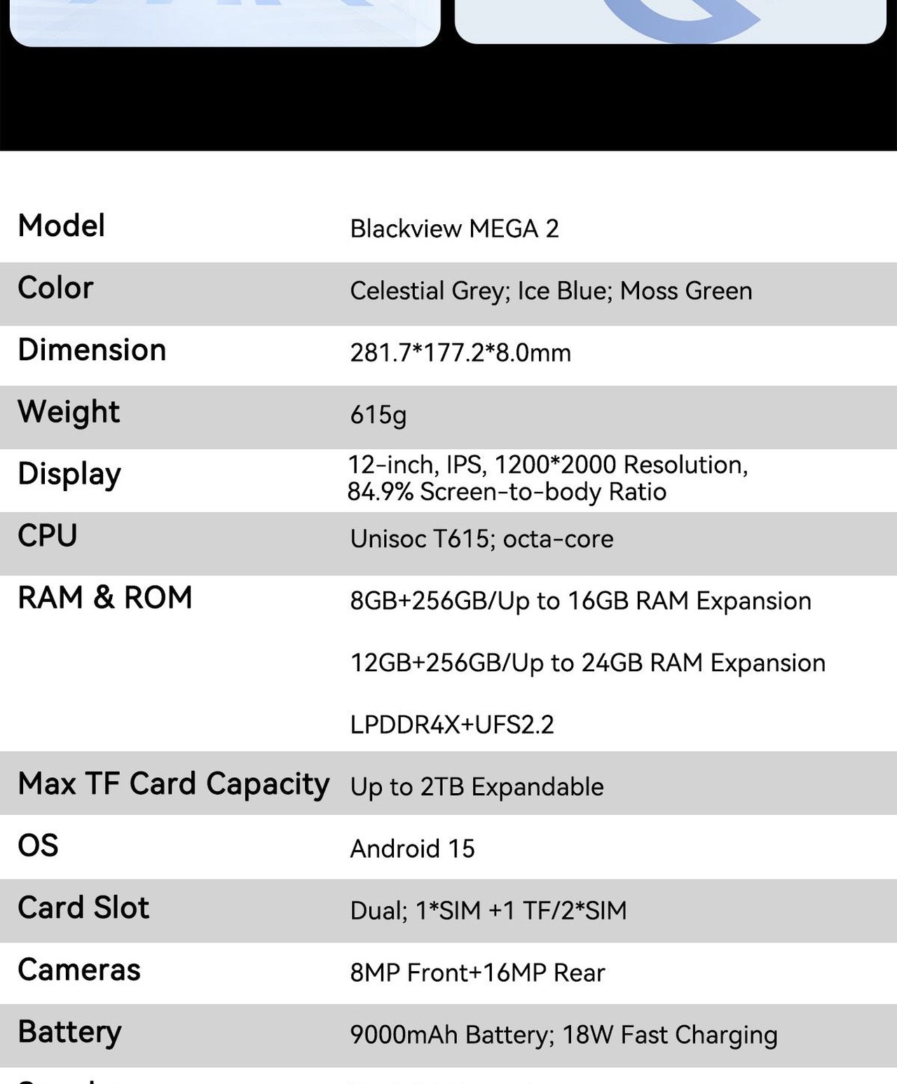 Blackview MEGA 2
