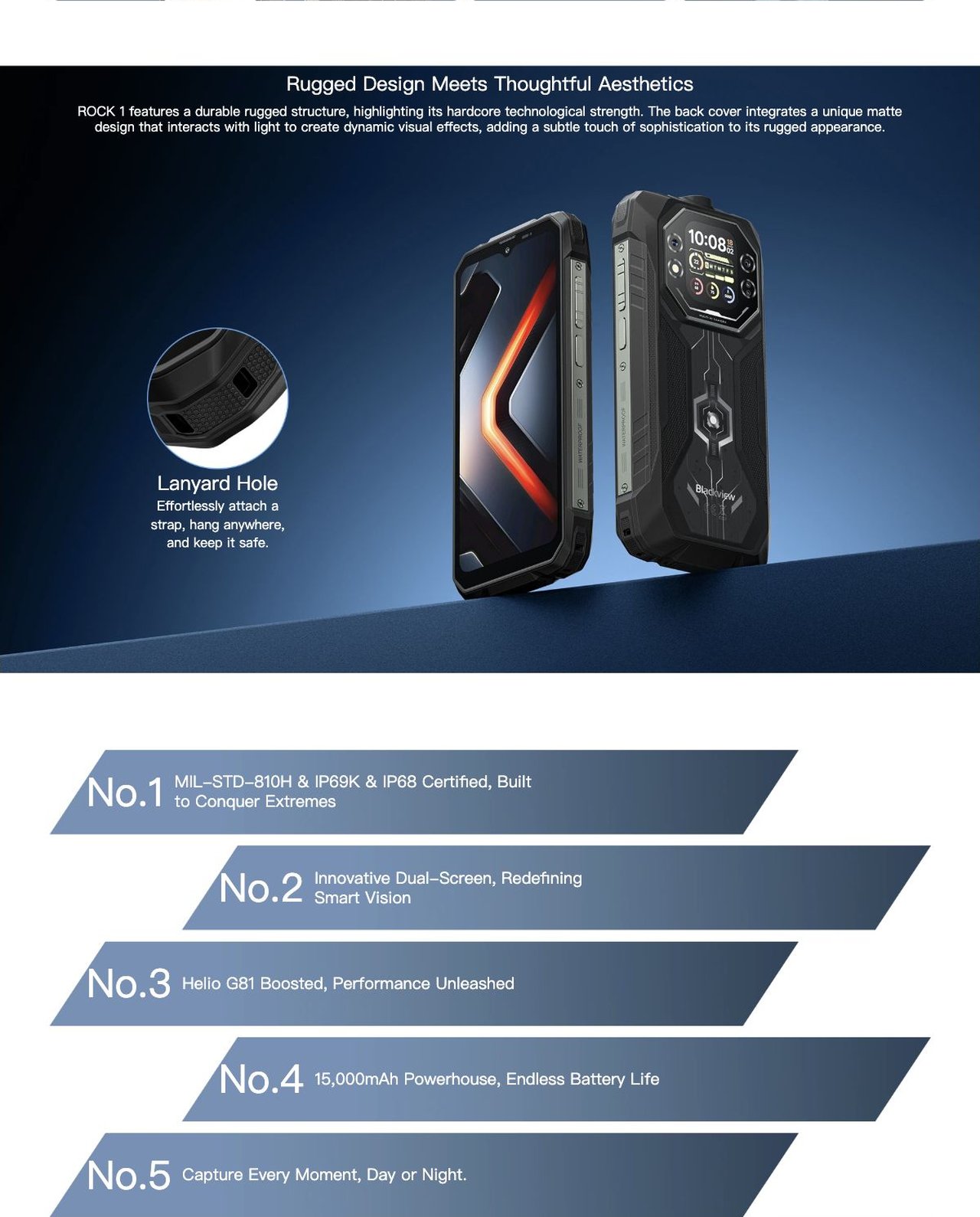 ROCK 1 manufacturer feature presentation