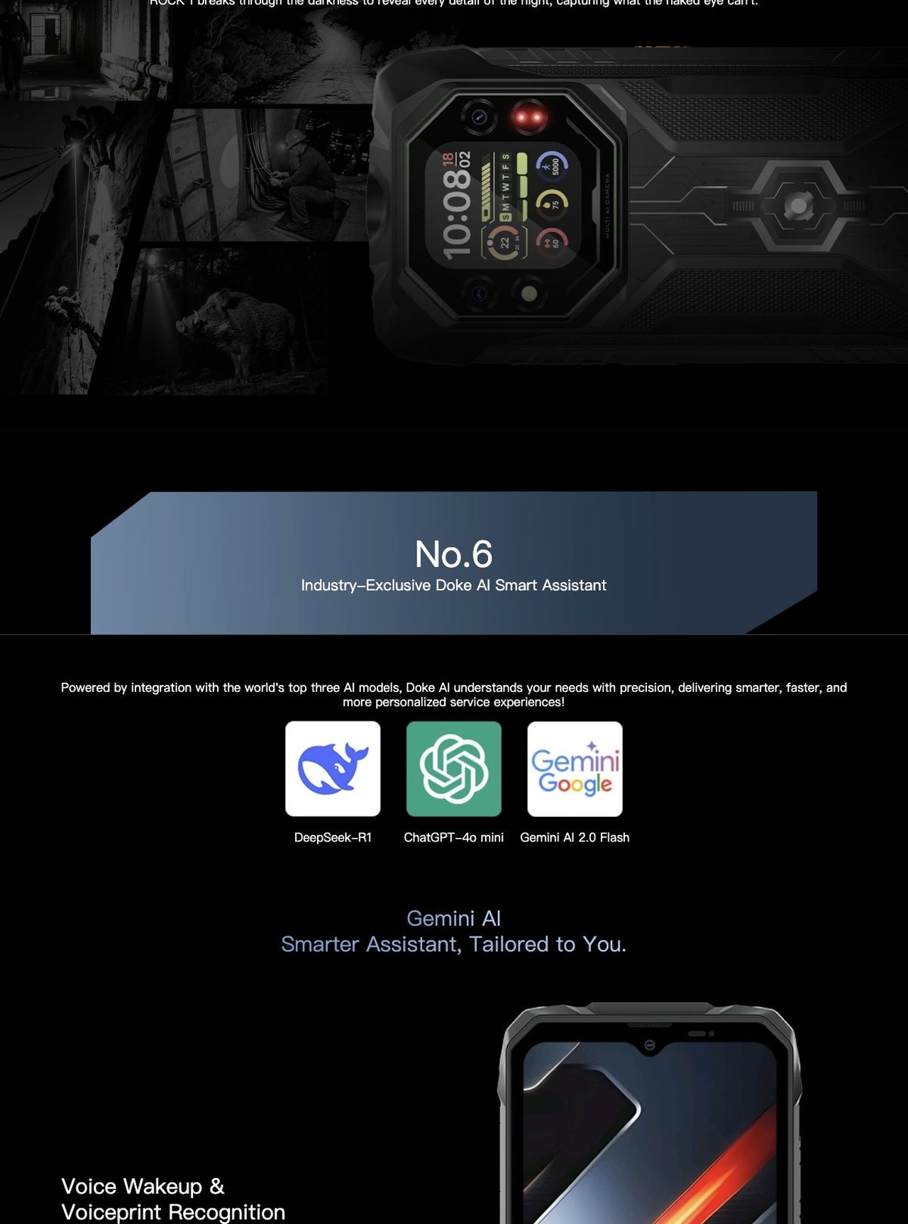 No.6
Industry-Exclusive Doke AI Smart Assistant
