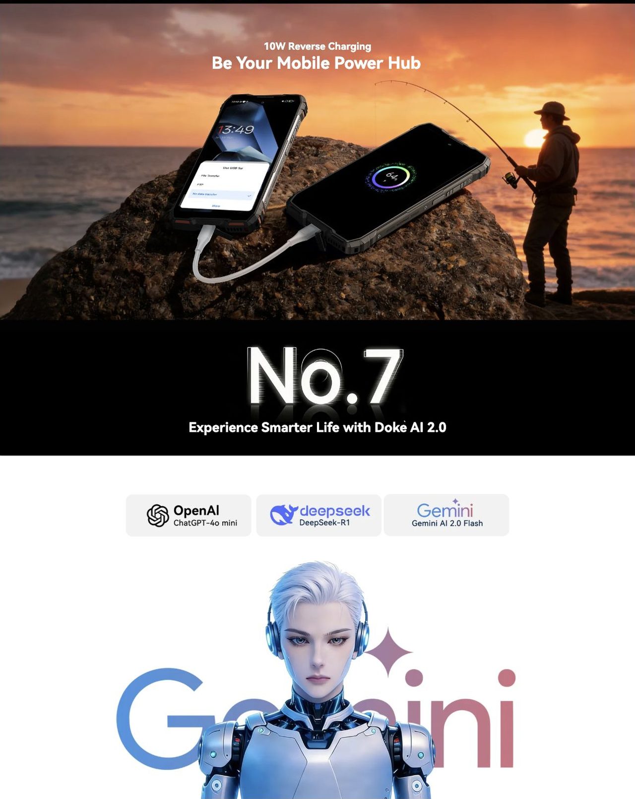 10,000mAh Mega Battery
Endless Power, Endless Adventure.
With 10,000mAh Mega Battery, ROCK 3 ensures reliable power during camping, trekking, or remote work. Enjoy uninterrupted co