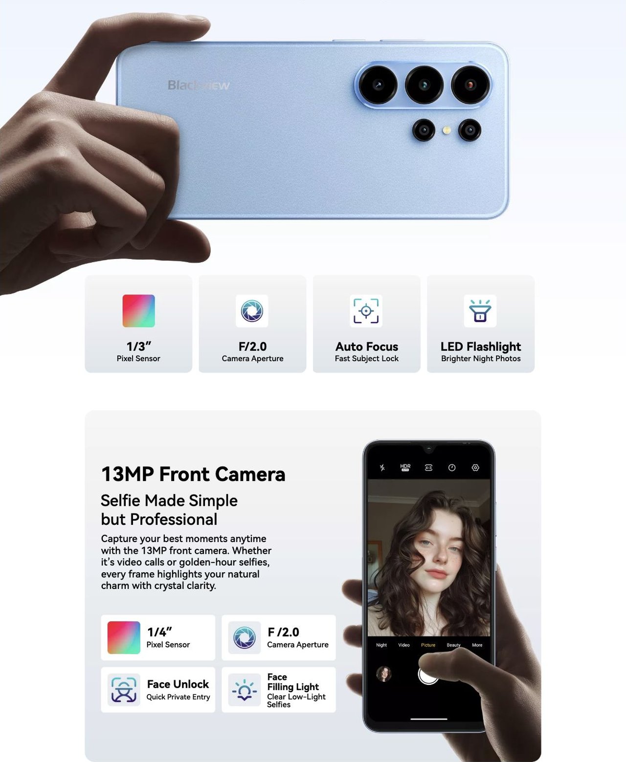 No.2
Immersive & Fluid Visual Impact With 6.88” HD+
120Hz Refresh Rate Display
6.88” HD+ Immersive Screen
Bigger. Brighter. Smoother
The 6.88” ultra-slim flat display delivers vibr