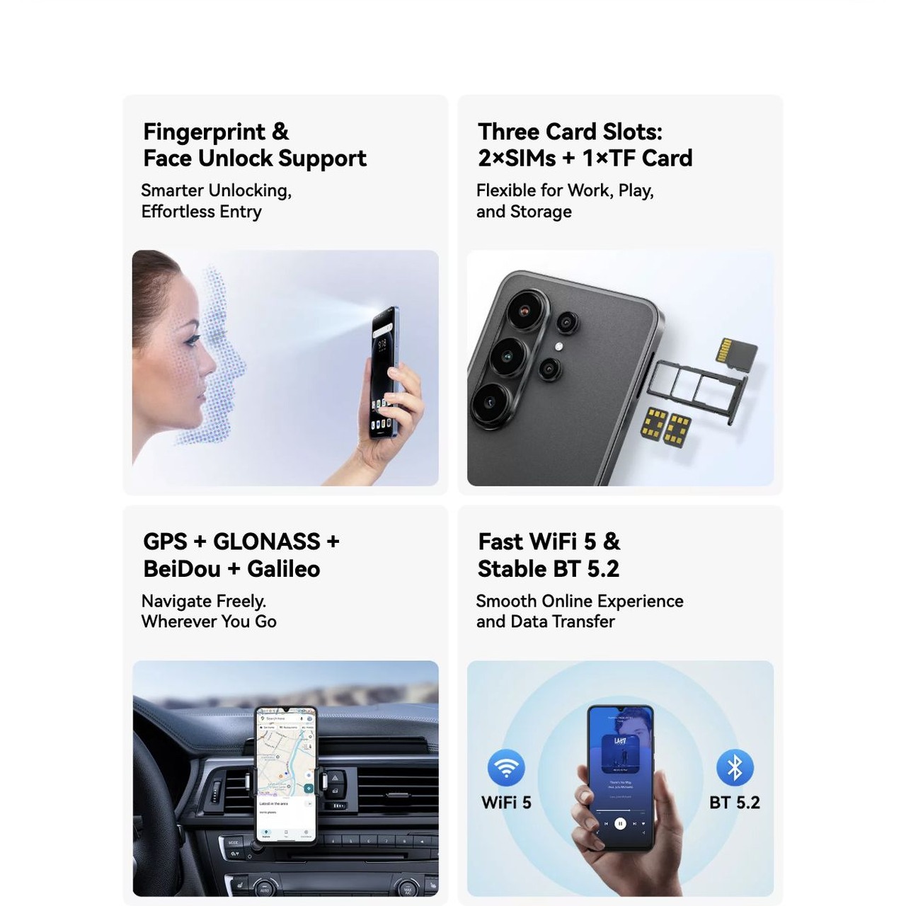 No.5
Free From Mid-Day Shutdown With 5000mAh
Long-Lasting Battery
5000mAh Long-Lasting Battery
All-Day Energy, No Compromise
Stay connected from dawn to dusk with a 5000mAh high-ca