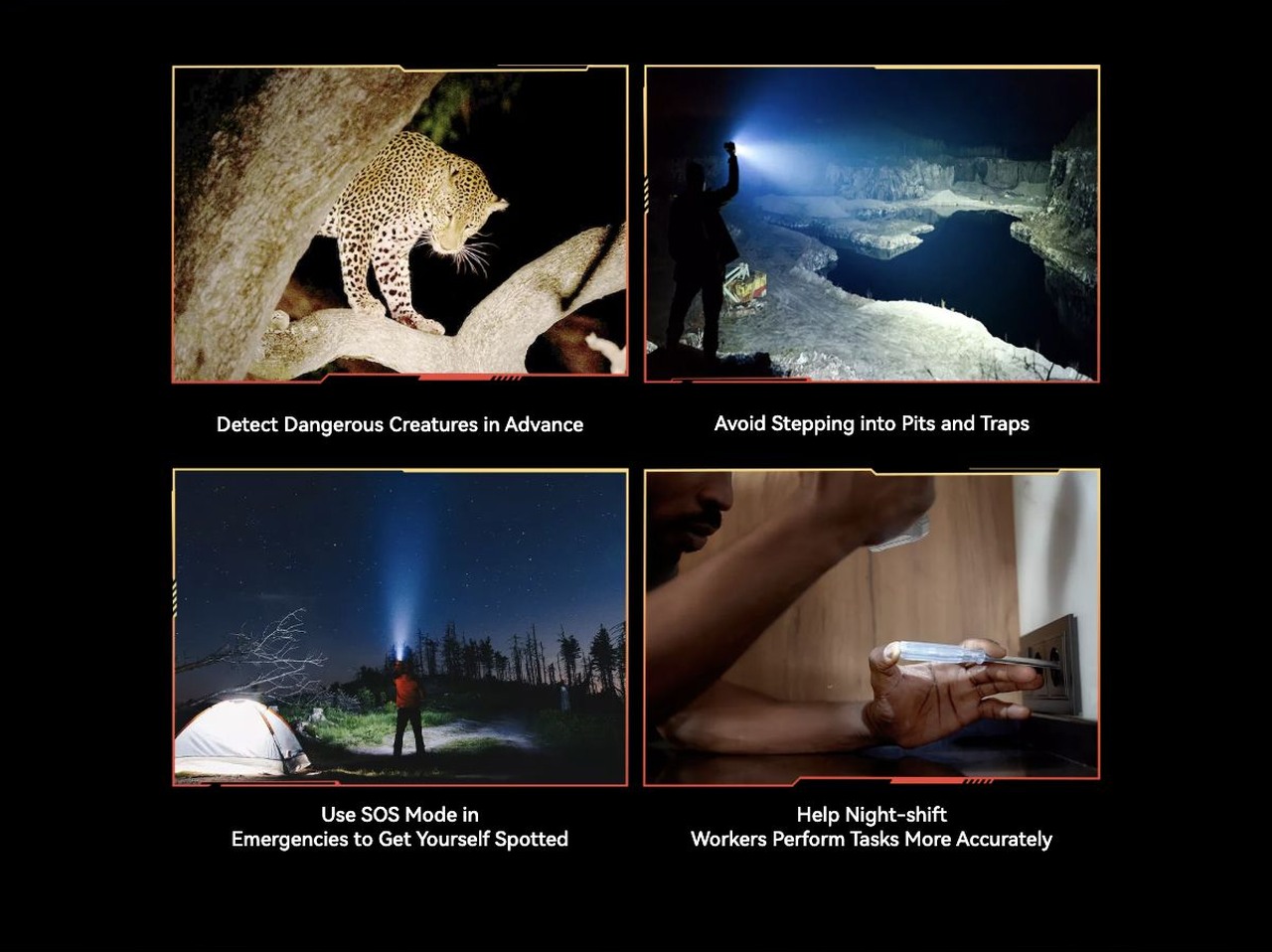 Blackview XPLORE 1 Pro Flexible, Faster, Smarter for Every Scene
9 Color Palettes | 4 Image Fusion Modes | 5 Target Measuring Tools | Video Recording Support
9 Color Palettes
Highlight Heat the Way You S