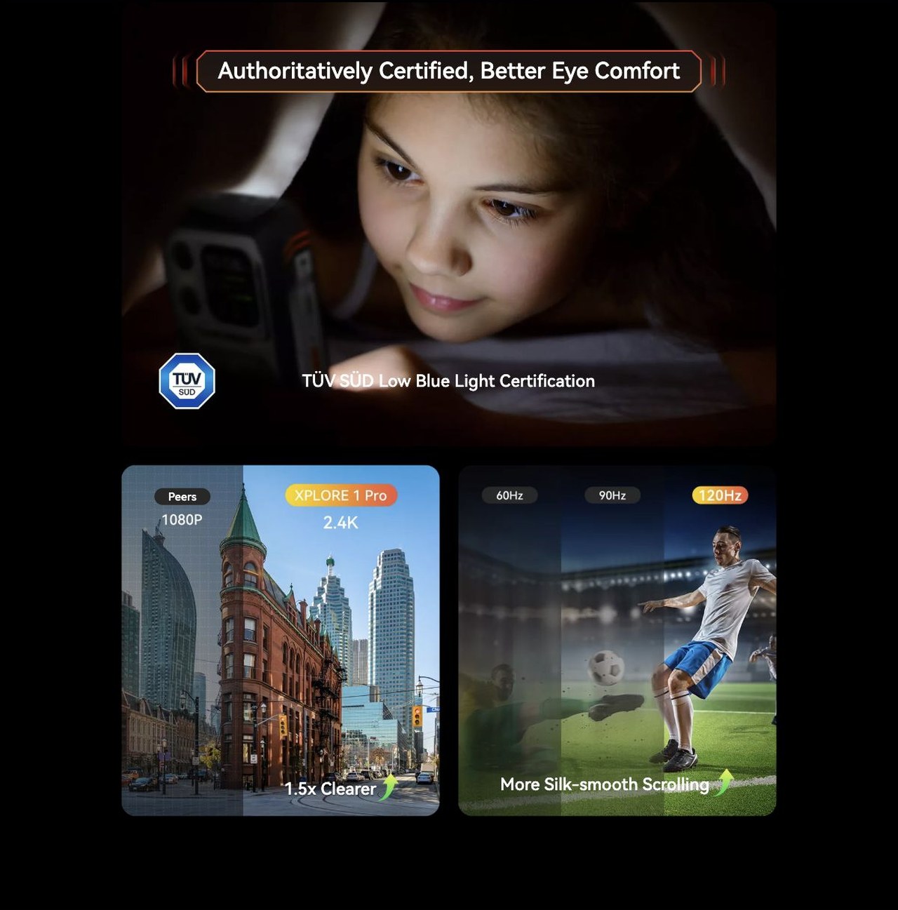 New Benchmark in All-in-One Control
Advanced Infrared Remote Control
Your Phone, Your Universal Remote
With an advanced Infrared Remote Control feature built-in, XPLORE 1 Pro trans