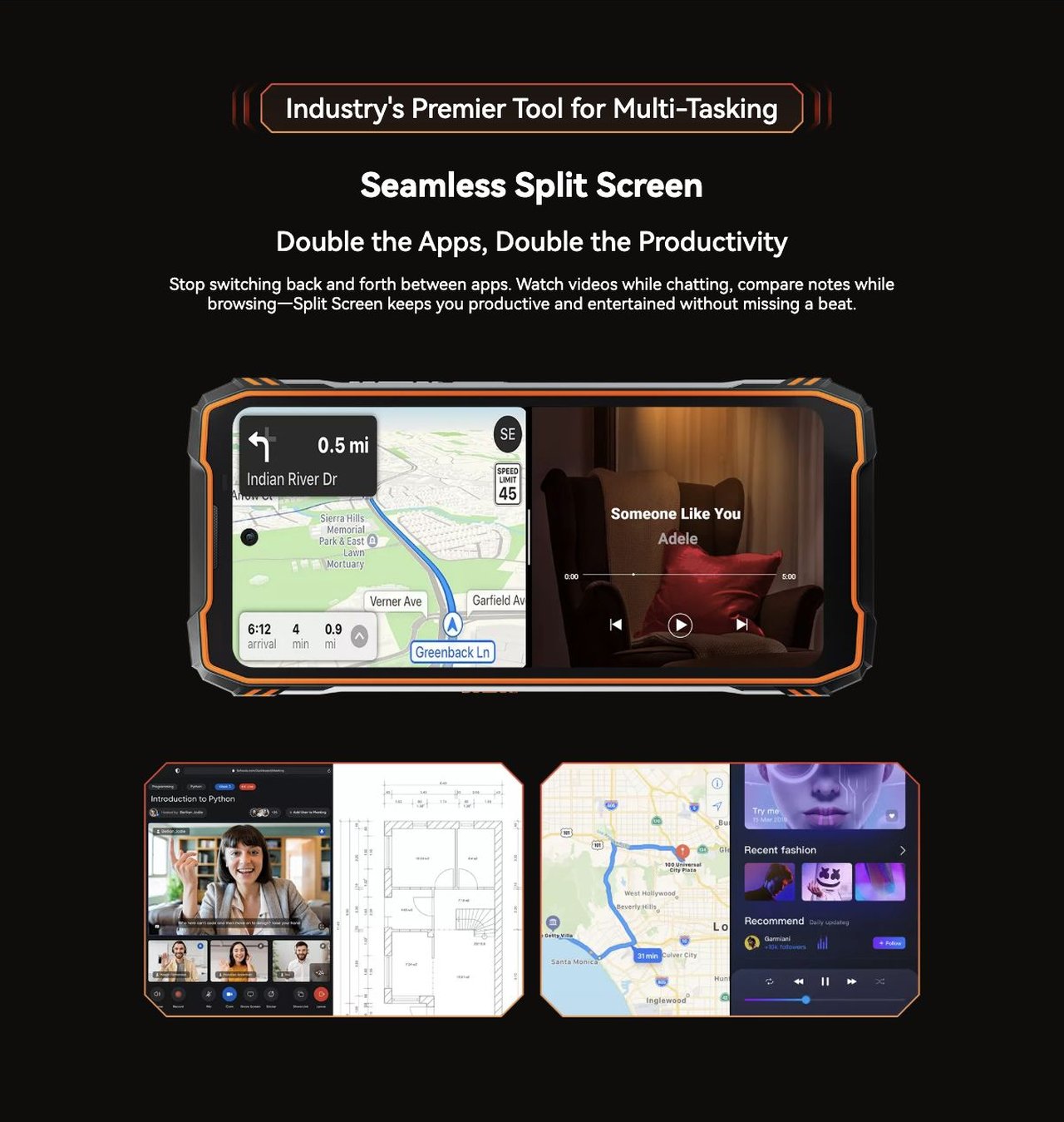 Blackview XPLORE 1 Pro New Benchmark in All-in-One Control
Advanced Infrared Remote Control
Your Phone, Your Universal Remote
With an advanced Infrared Remote Control feature built-in, XPLORE 1 Pro trans