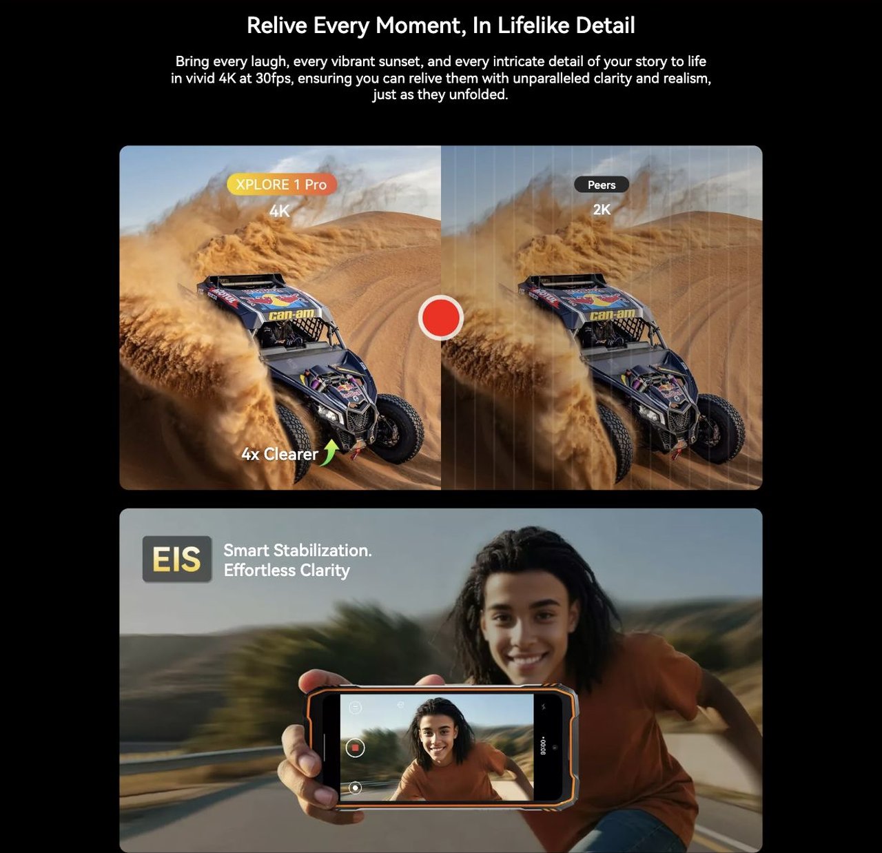 Blackview XPLORE 1 Pro 64MP Main & 50MP Selfie & Clearest Thermal Camera
Every Moment, Vividly Captured
From True Color to True Heat
Flagship Imaging System
Triple-camera Setup
All Scenes, All Mastered
M