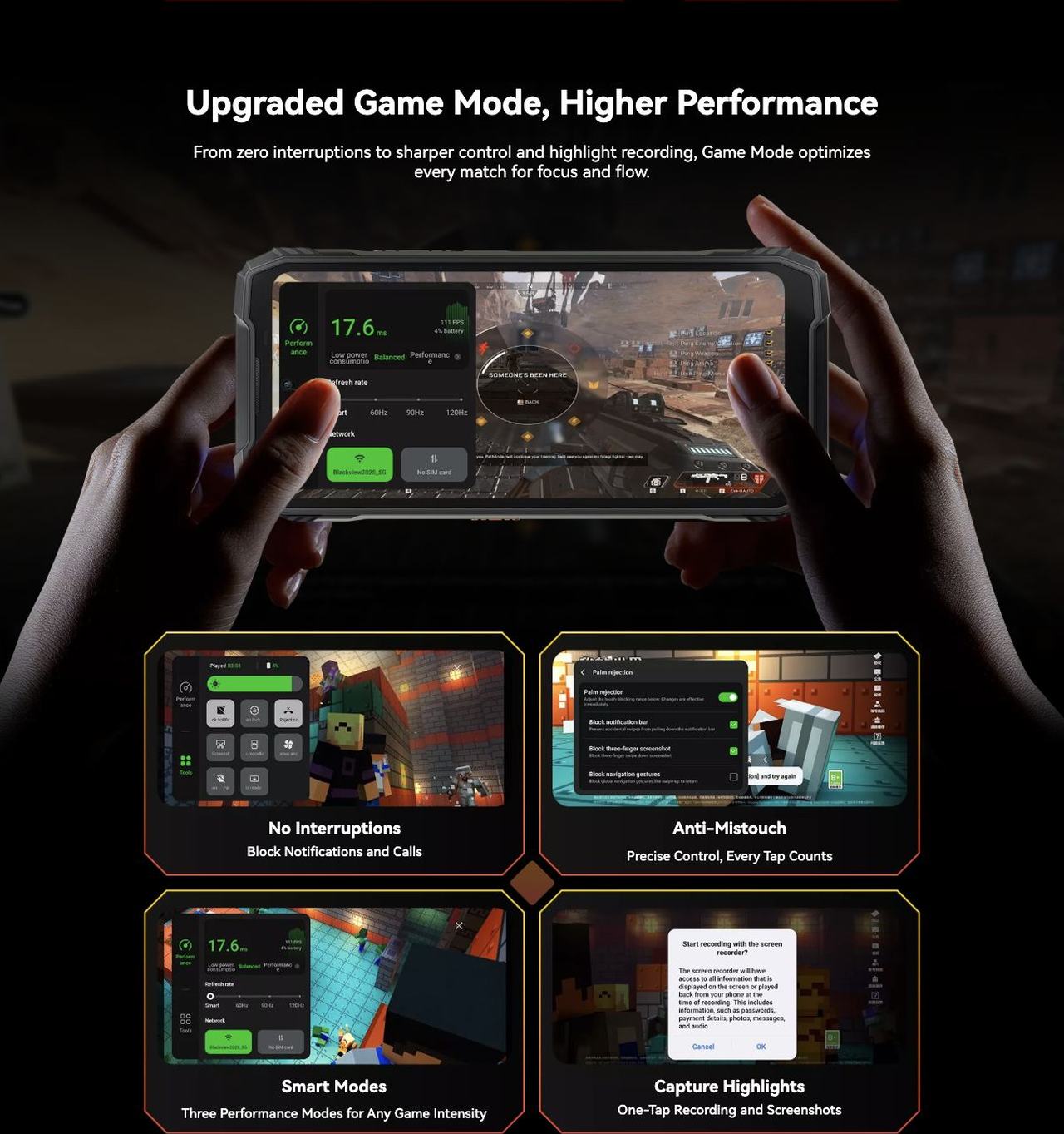Blackview XPLORE 1 Pro Industry’s Only Self-Developed DokeOS 5.0
Based on Android 15
Customization↑ Convenience↑ Fluency↑Privacy↑
Simply the Smartest
Blackview’s Next-Gen DokeOS 5.0
Fully Upgraded, Hardc