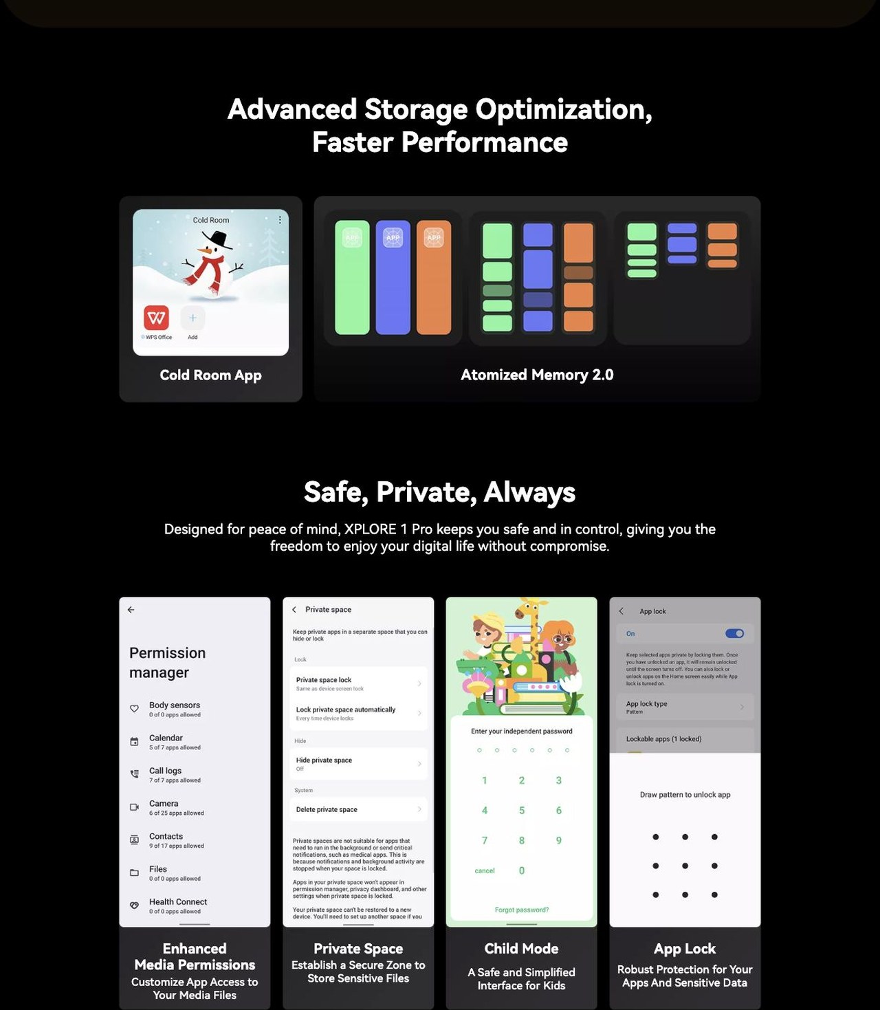 Industry’s Only Self-Developed DokeOS 5.0
Based on Android 15
Customization↑ Convenience↑ Fluency↑Privacy↑
Simply the Smartest
Blackview’s Next-Gen DokeOS 5.0
Fully Upgraded, Hardc