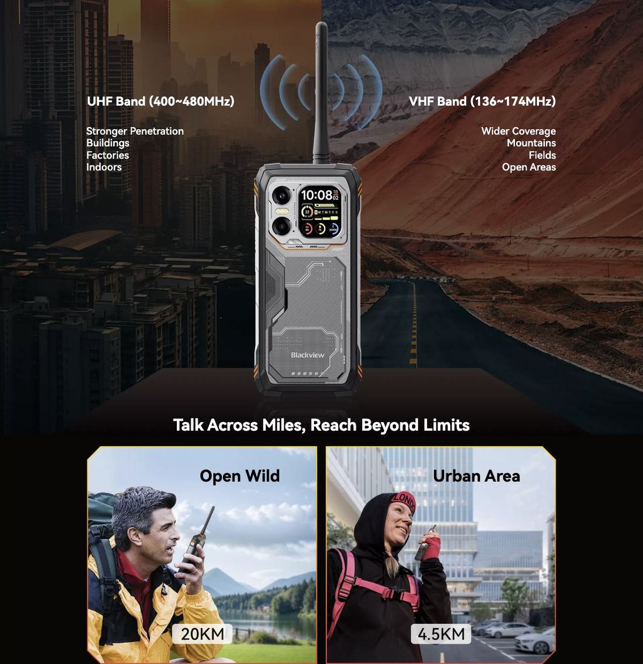 Your Ultimate Tactical Toolbox
One Device Masters Every Challenge
No need to carry multiple gadgets. XPLORE 1 Walkie Talkie combines two-way Walkie Talkie, night vision, dual-band