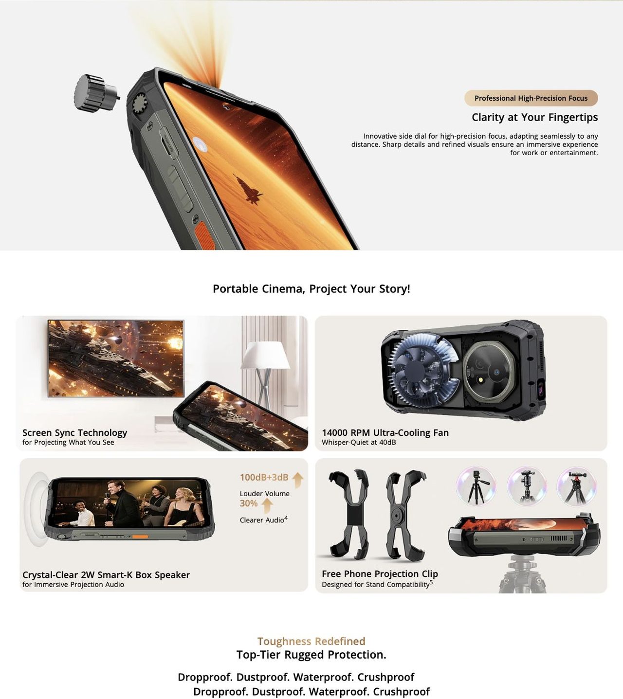 Industry's Smoothest Projection
Up to 120FPS Ultra-
Smooth Projection
Revolutionizing projection with fluid, stutter-free visuals—every frame vivid and seamless, delivering an un