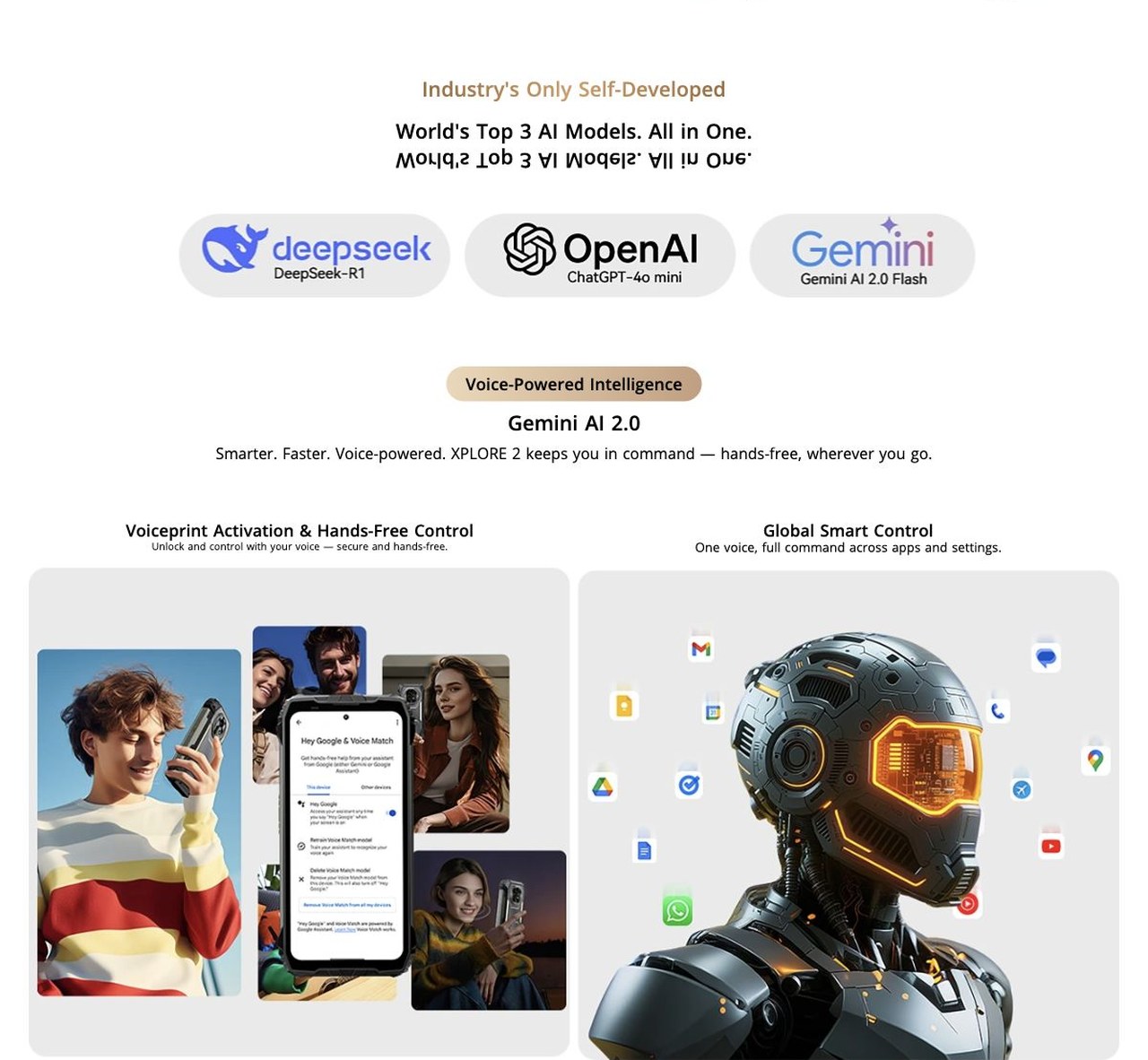 Industry's Only Self-Developed
World's Top 3 AI Models. All in One.
World's Top 3 AI Models. All in One.