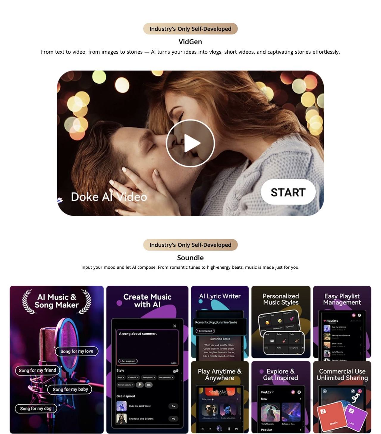 Blackview XPLORE 2 Industry's Only Self-Developed
VidGen
From text to video, from images to stories — AI turns your ideas into vlogs, short videos, and captivating stories effortlessly.