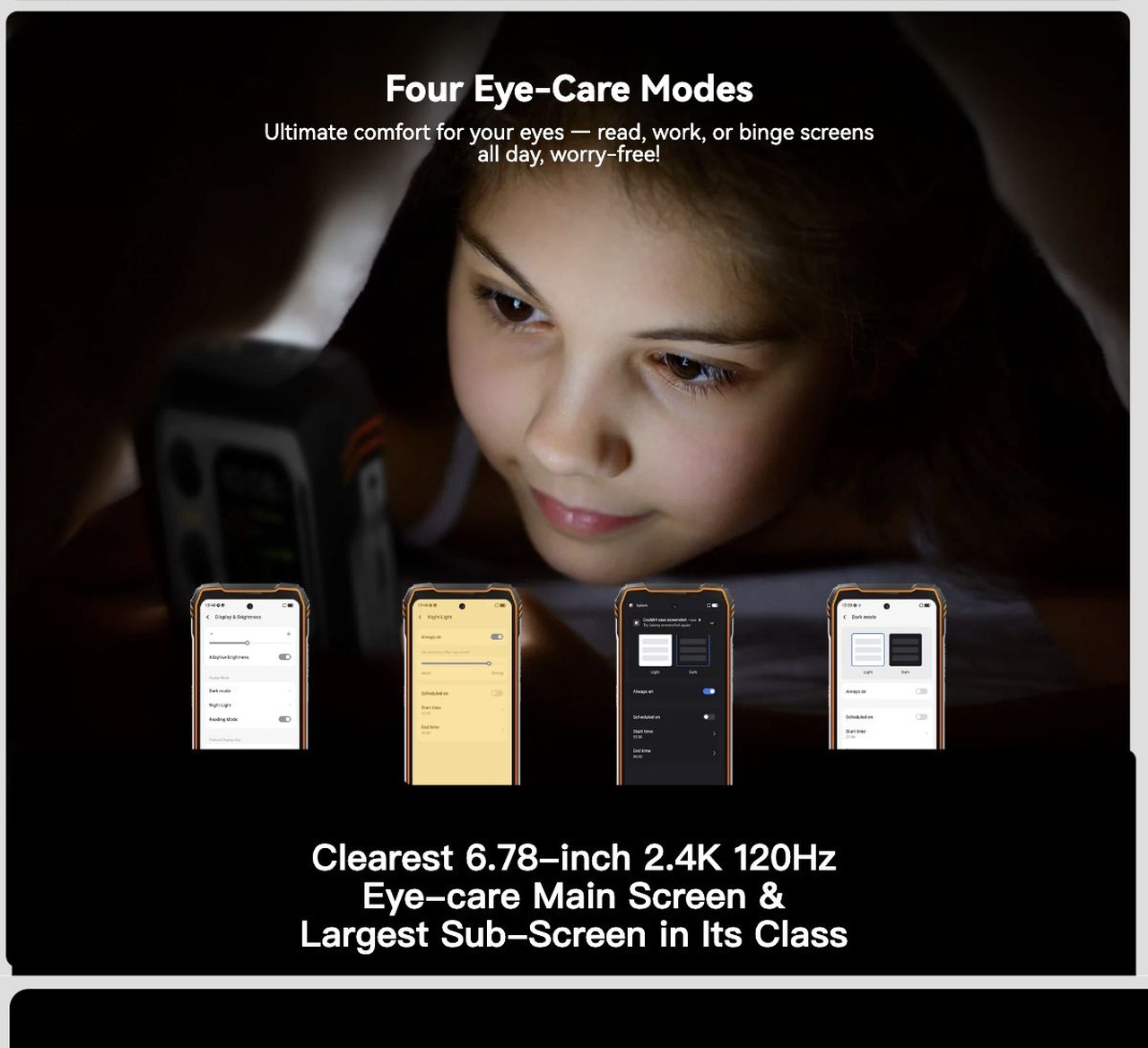XPLORE X1
5G
Doke
The Ultimate 5G AI Rugged Flagship
Clearest 108MP, Smoothest Dual Screens
No Compromises. No Limits.
Extreme. Refined. Unstoppable.
Redefining rugged smartphone