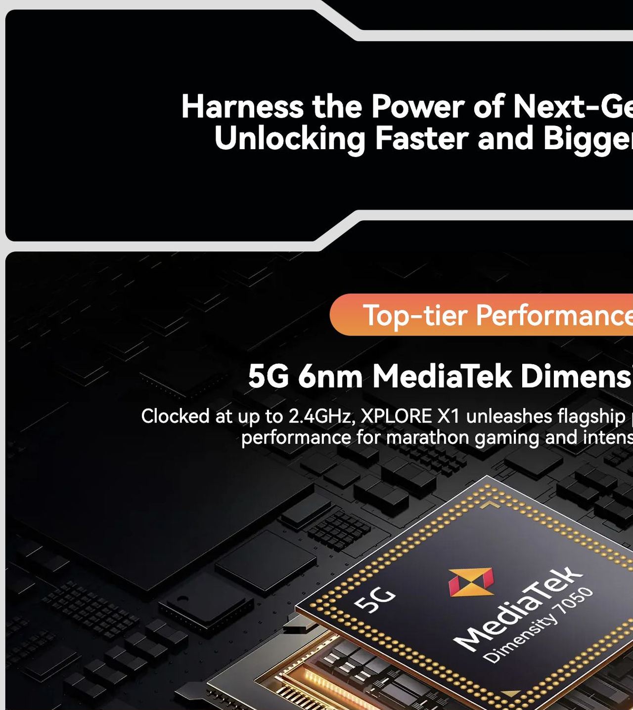 Blackview XPLORE X1 Largest in Its Class
2.01-inch Multi-functional Rear Sub-Screen
Smart Access, Power-Saving
View notifications, access tools like the compass, and stay efficient — all instantly, wi