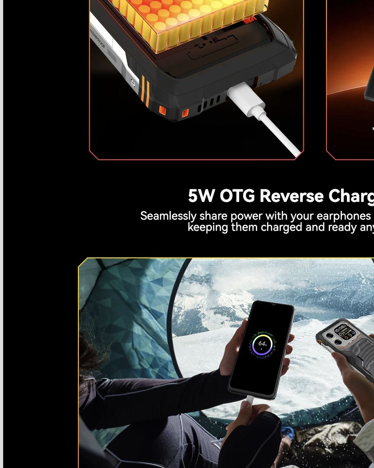 Blackview XPLORE X1 10,000mAh Mega Battery
More Power, Longer Lasting
All-day power and beyond — enjoy uninterrupted use without frequent recharges.
*Data tested by Blackview Lab. Actual use may vary