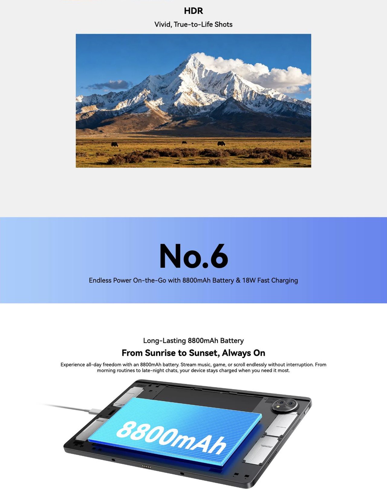 Blackview ZENO 10 No.4
Blazing Performance with UNISOC Tiger T8200 5G & 24GB RAM + 256GB Storage
Octa-core UNISOC Tiger T8200 5G
Effortless Speed, Seamless Multitasking
With the Octa-core UNISOC Tig