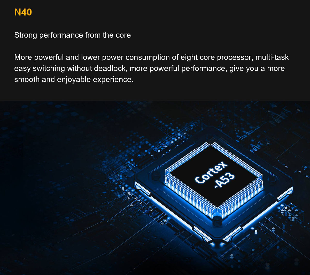 Blovedream N40 Strong performance from the core