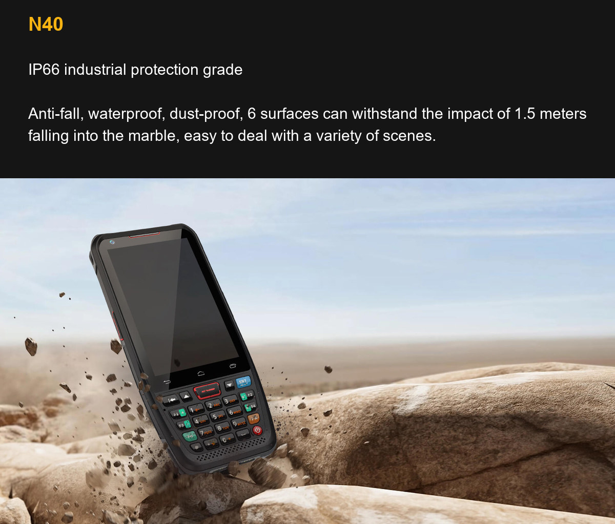 N40 IP66 industrial protection grade