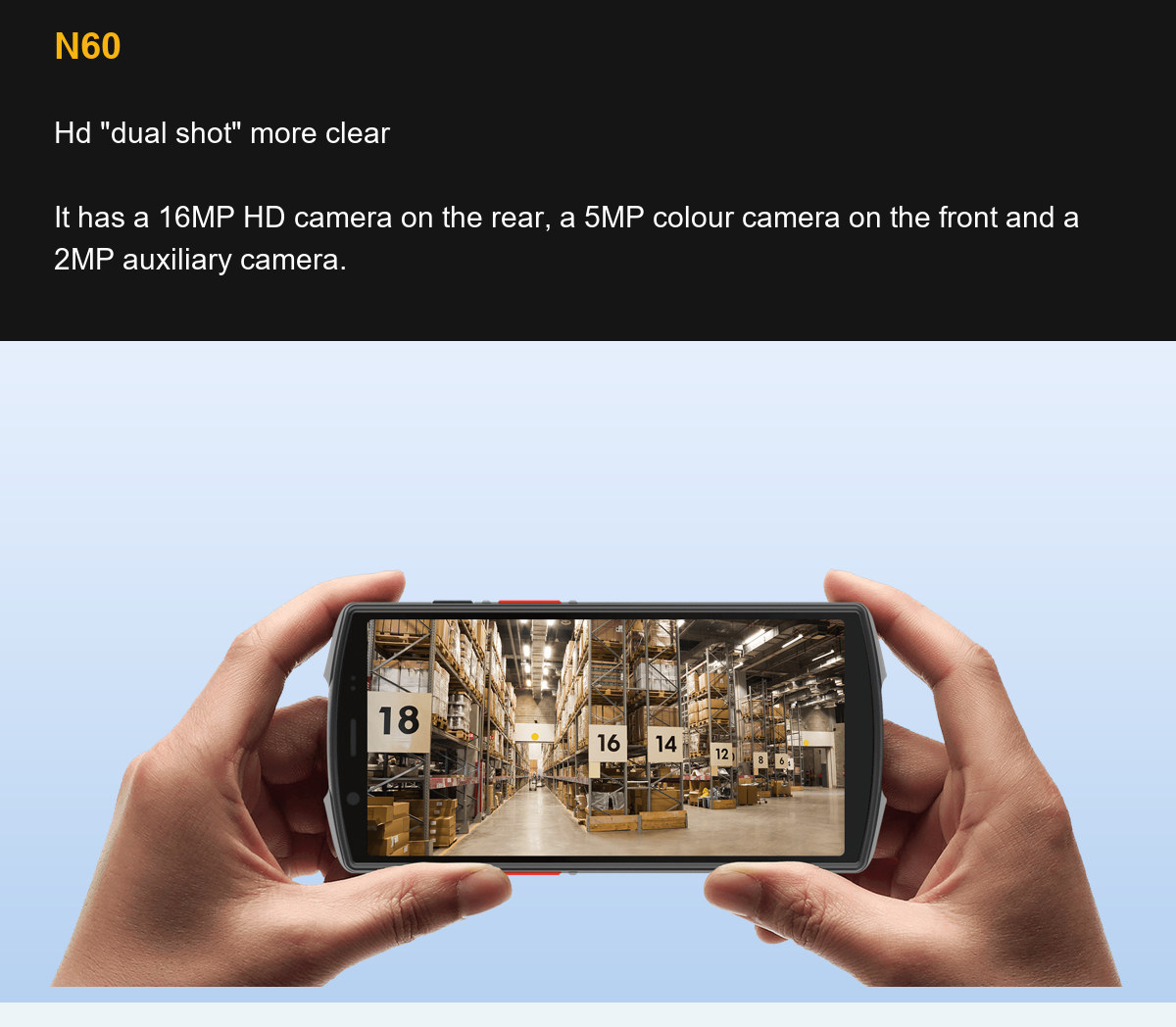 Blovedream N60 Hd "dual shot" more clear