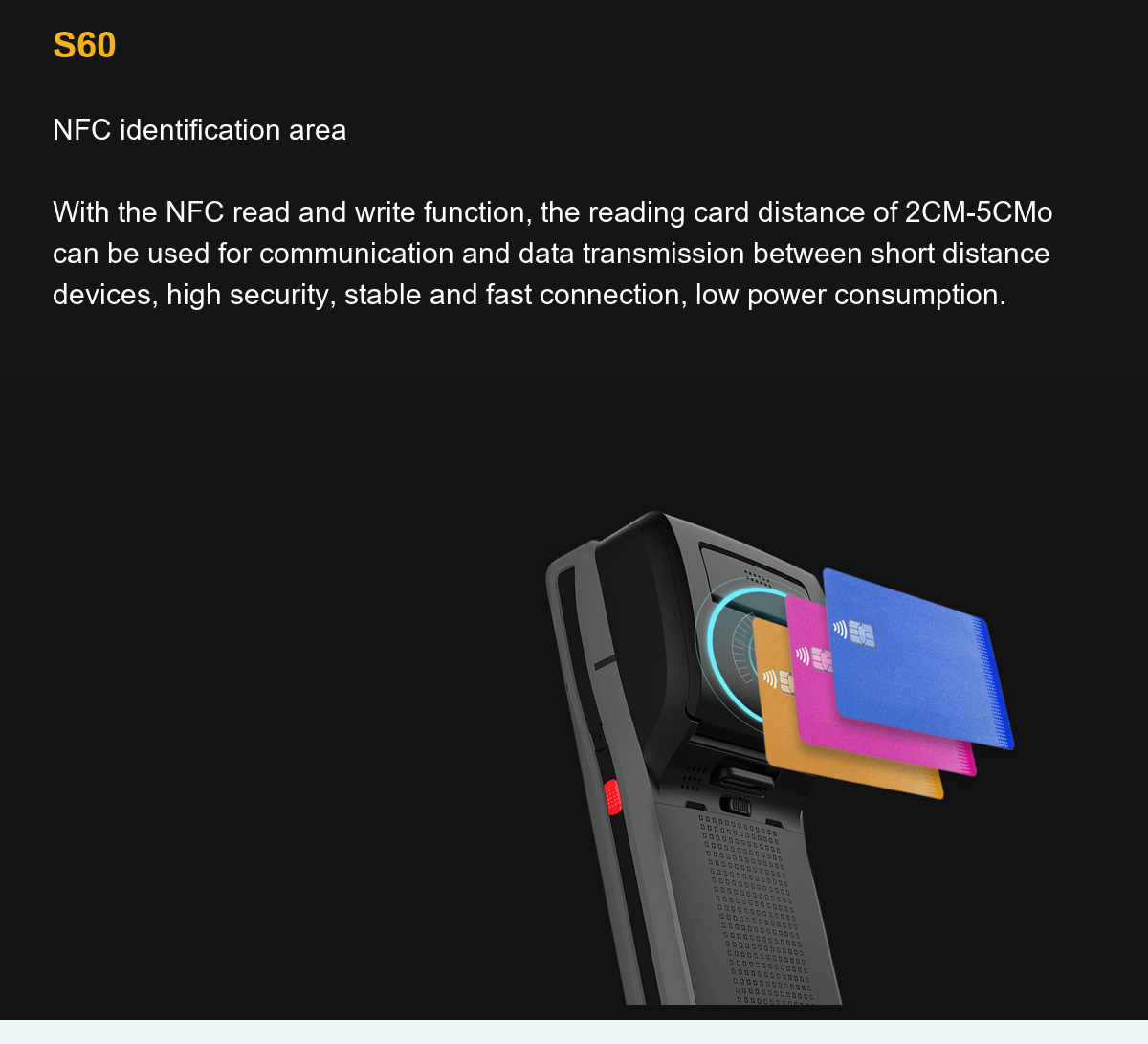 S60 NFC identification area