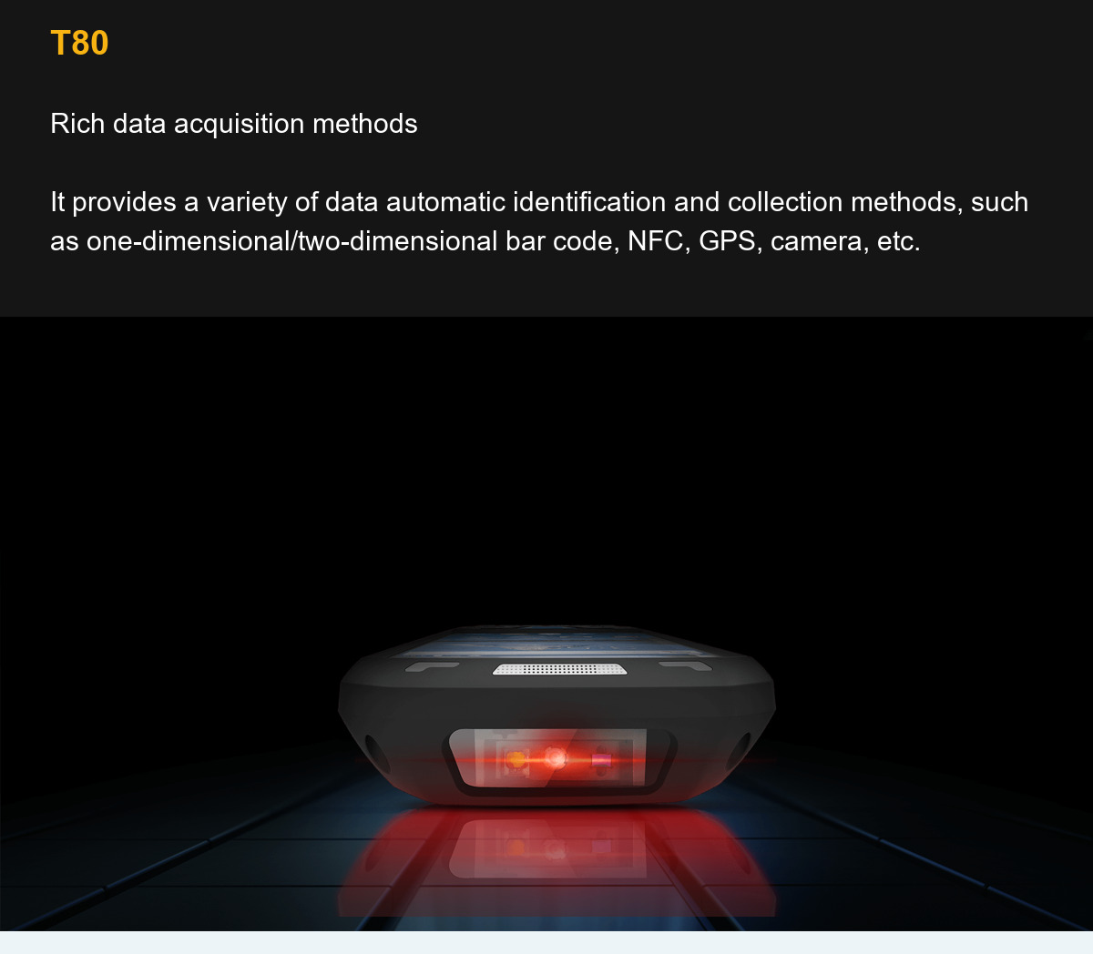 T80 Rich data acquisition methods