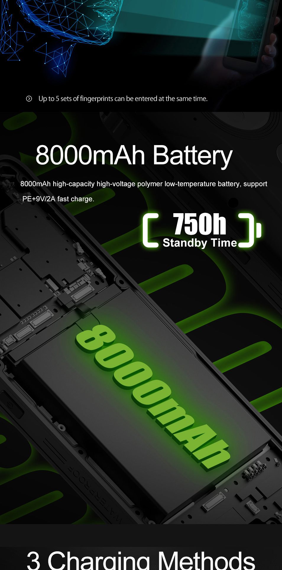 Conquest F5 Rugged Phones product details 16