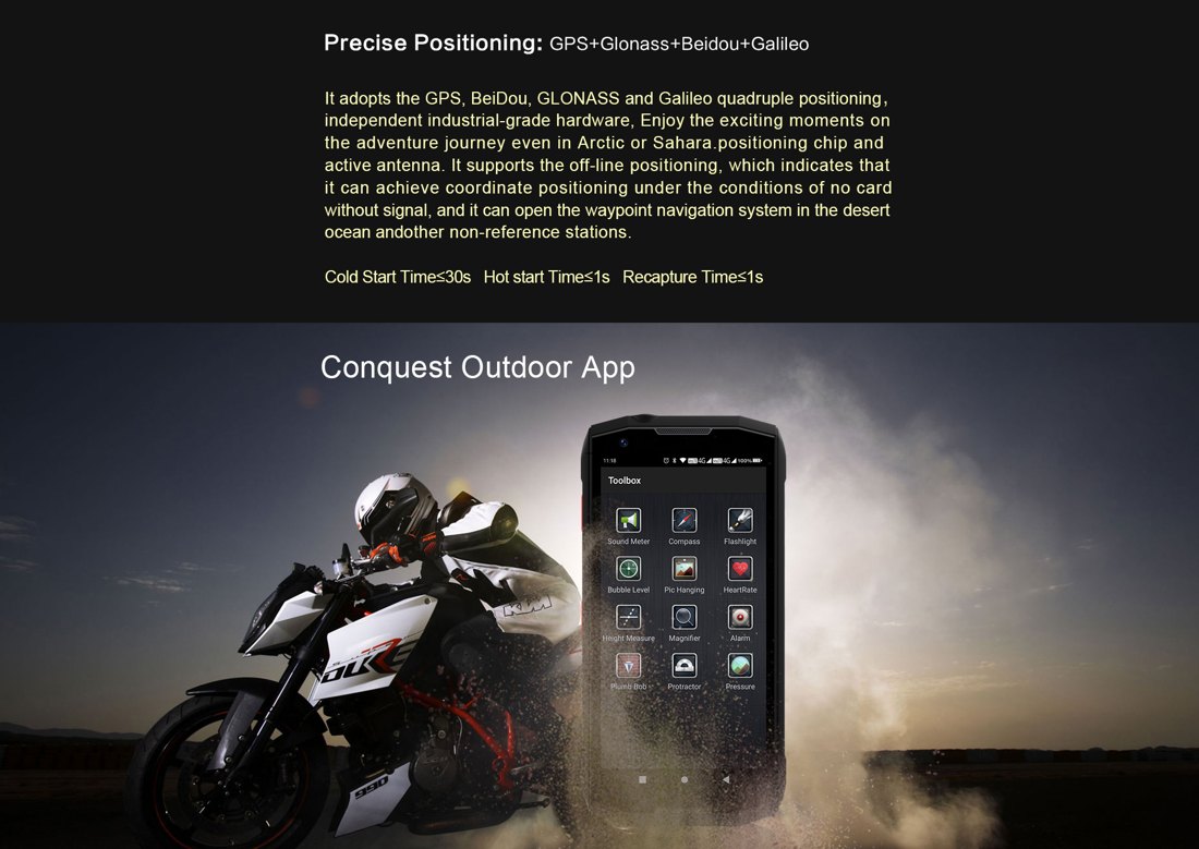 Conquest S12 Pro Rugged Phones product details 10