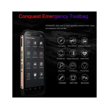 Conquest S16 Rugged Phones – product view 2