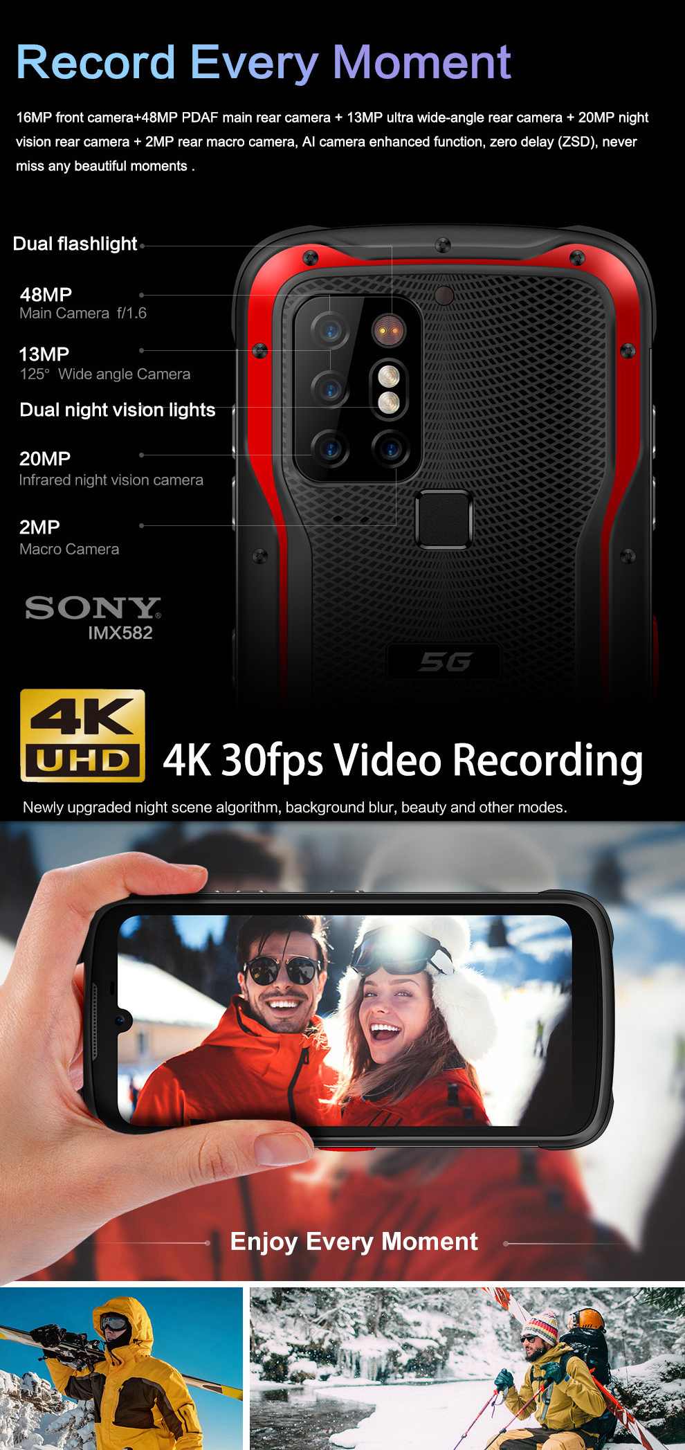 Conquest S20 Rugged Phones product details 7