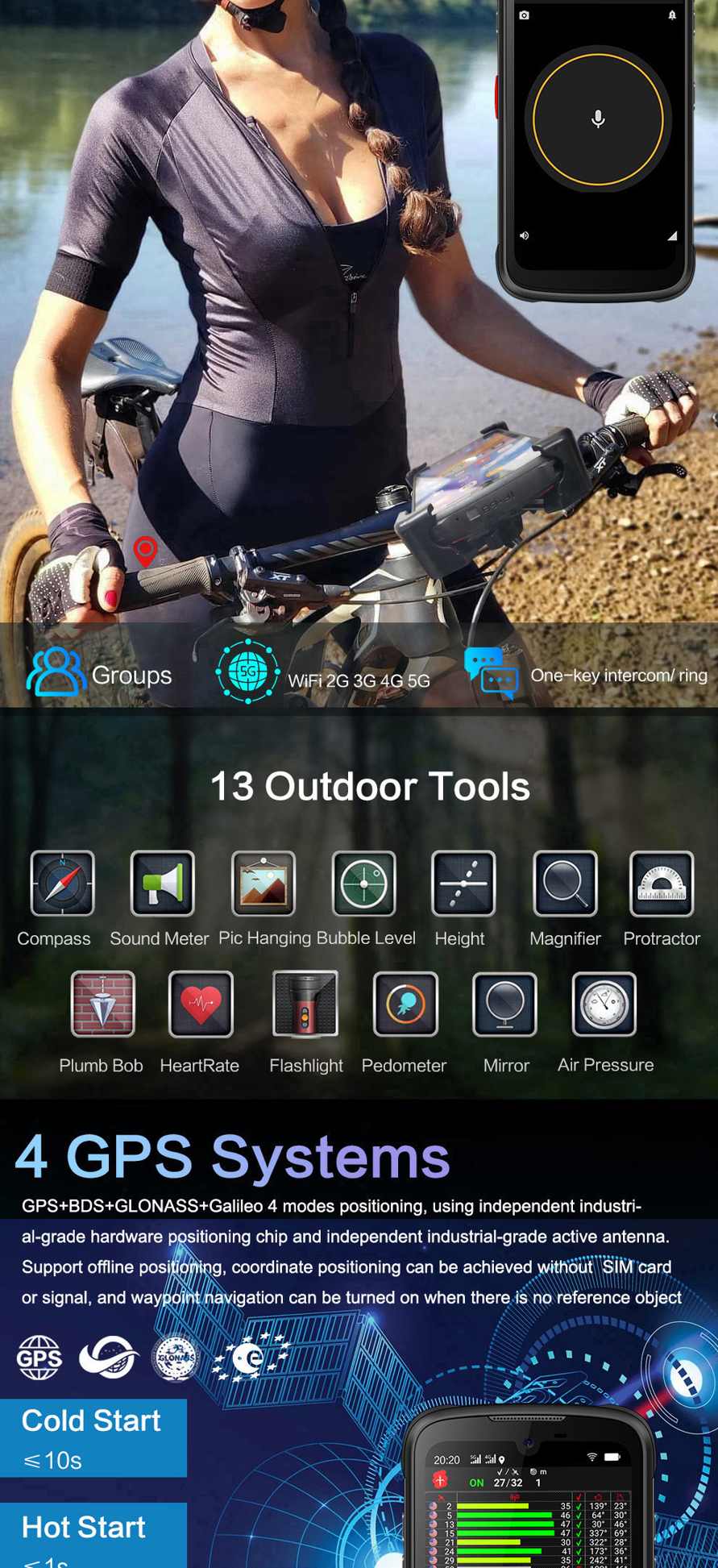 Conquest S20 Rugged Phones product details 12