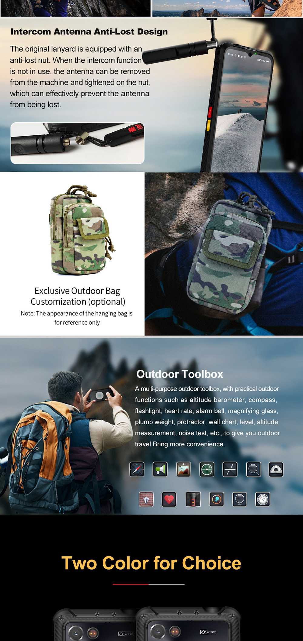 Conquest S23 Rugged Phones product details 28