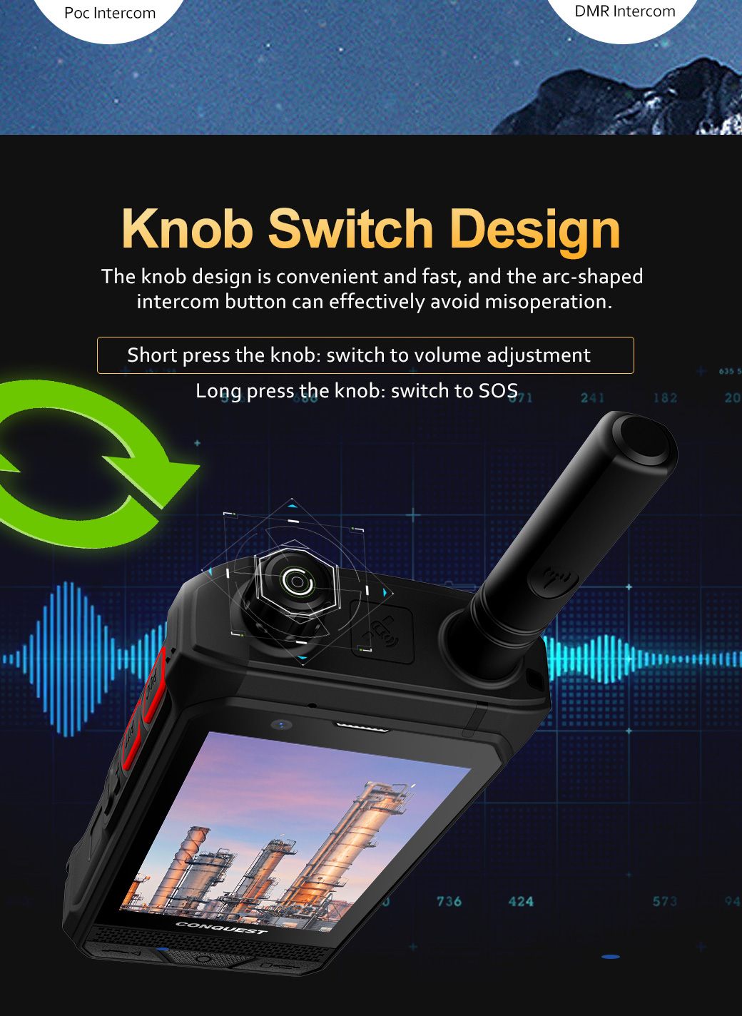 Conquest S25 Rugged Phones product details 10