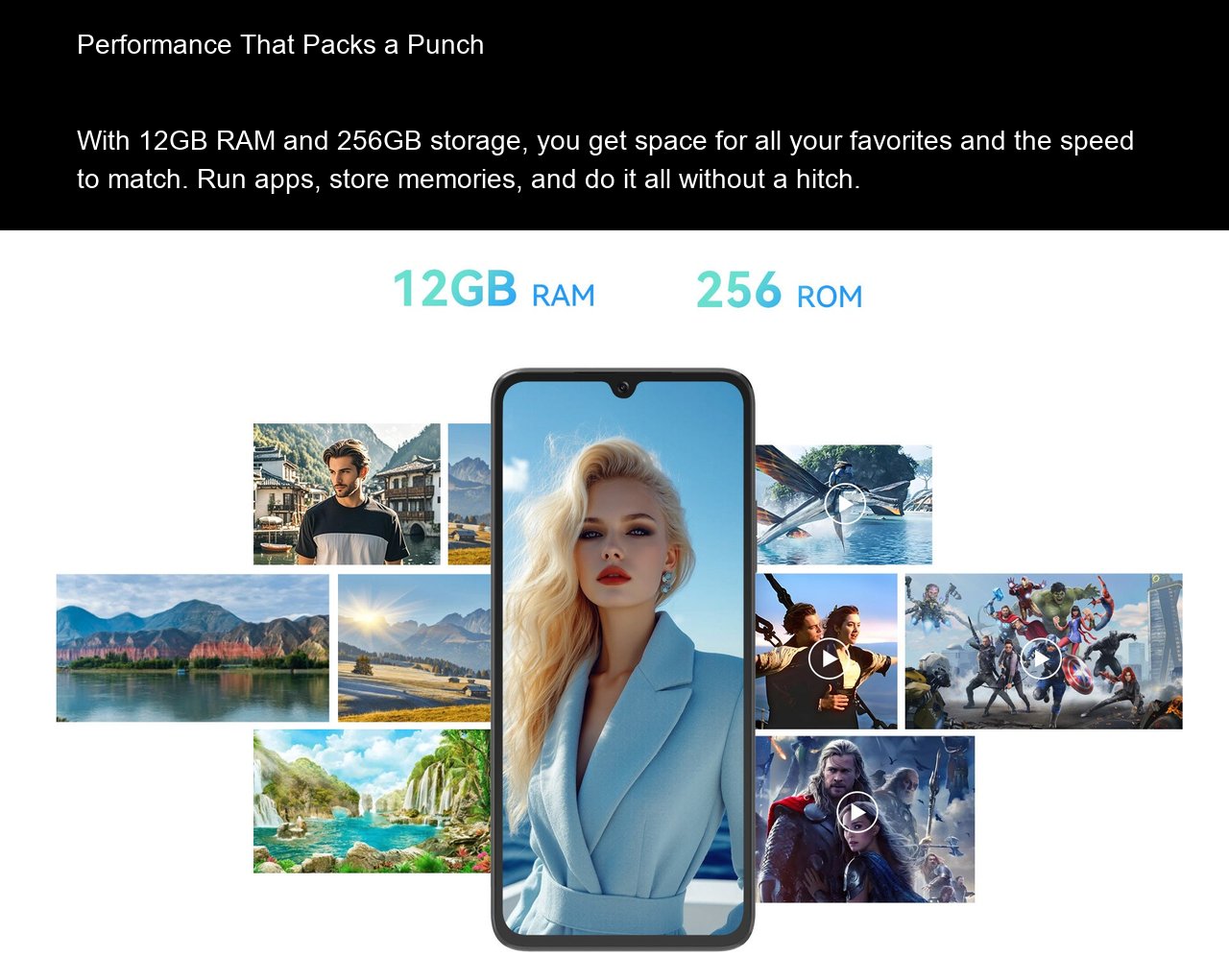 Cubot A40 Smart Phones features 5