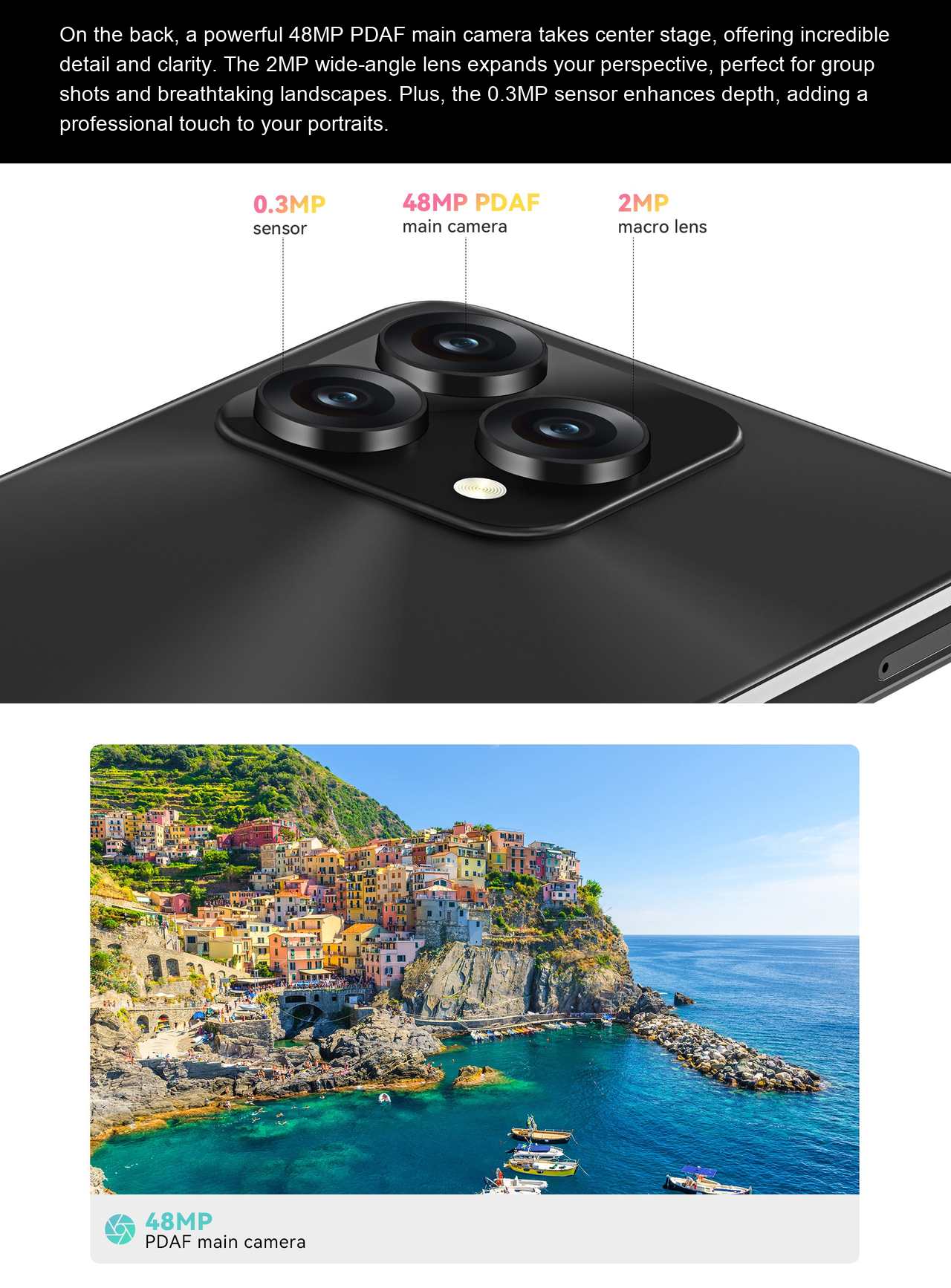 Cubot A40 Smart Phones features 7