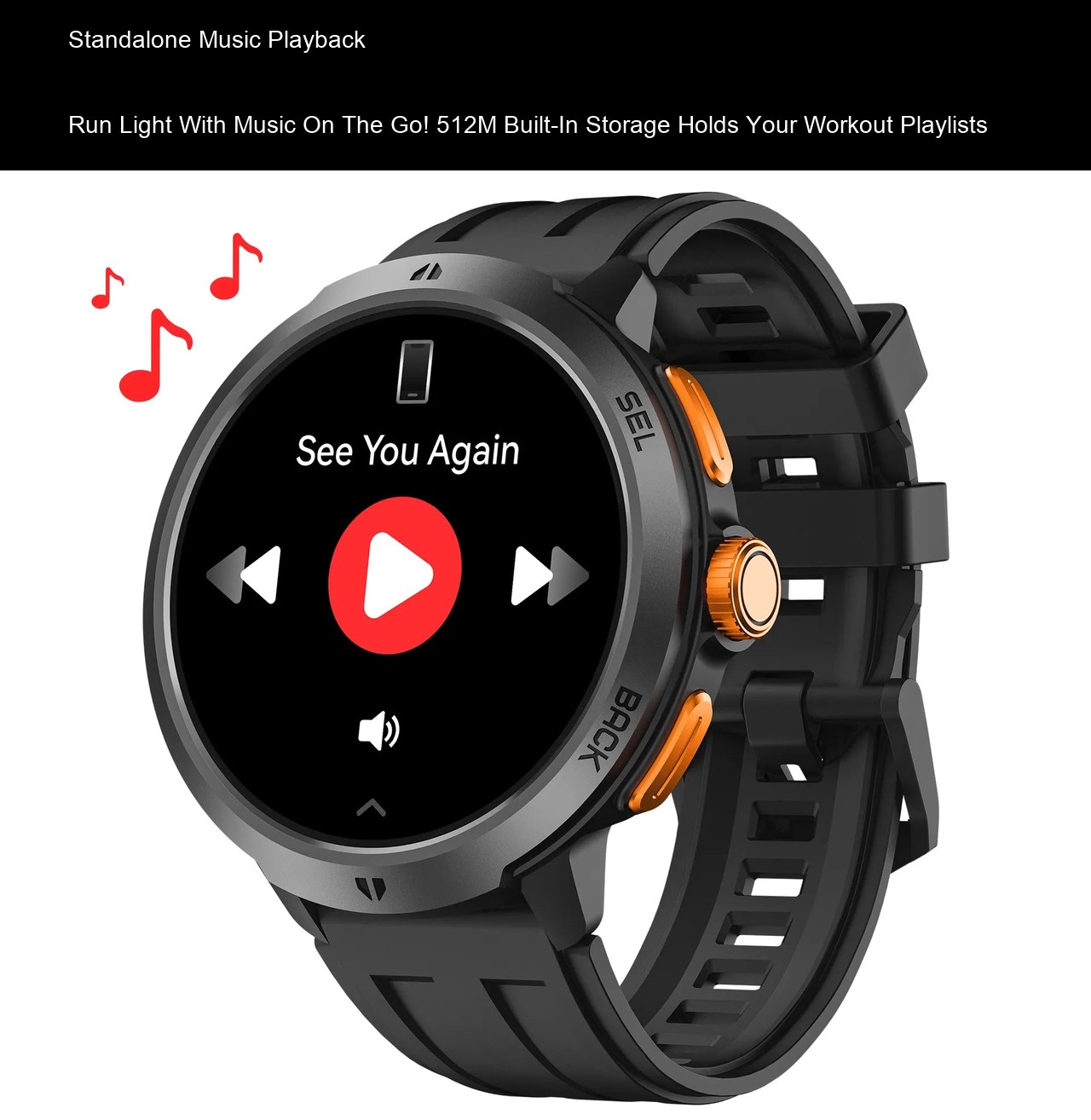 Cubot Beatbox Smartwatches features 2