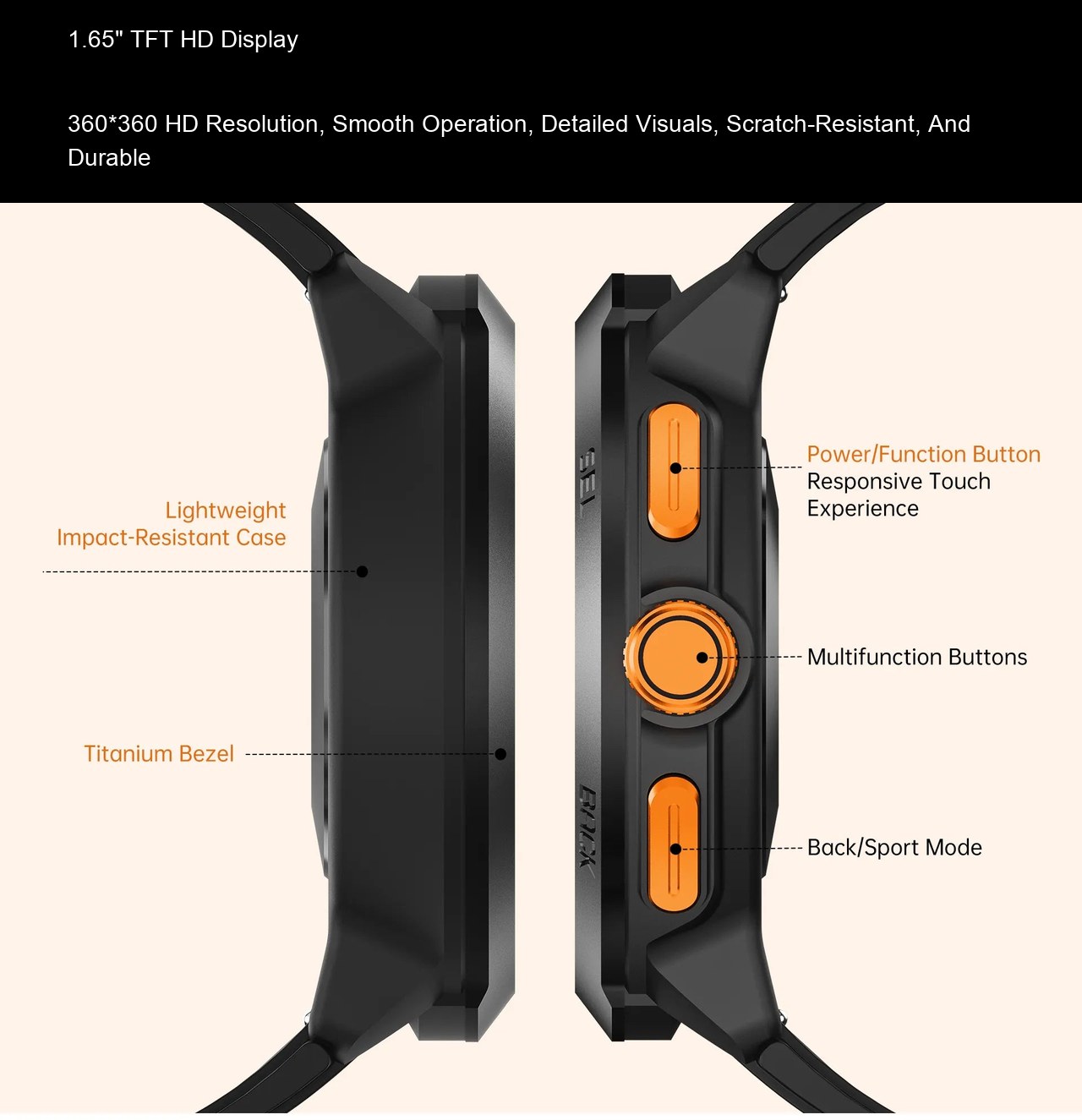 Cubot Beatbox Smartwatches features 5