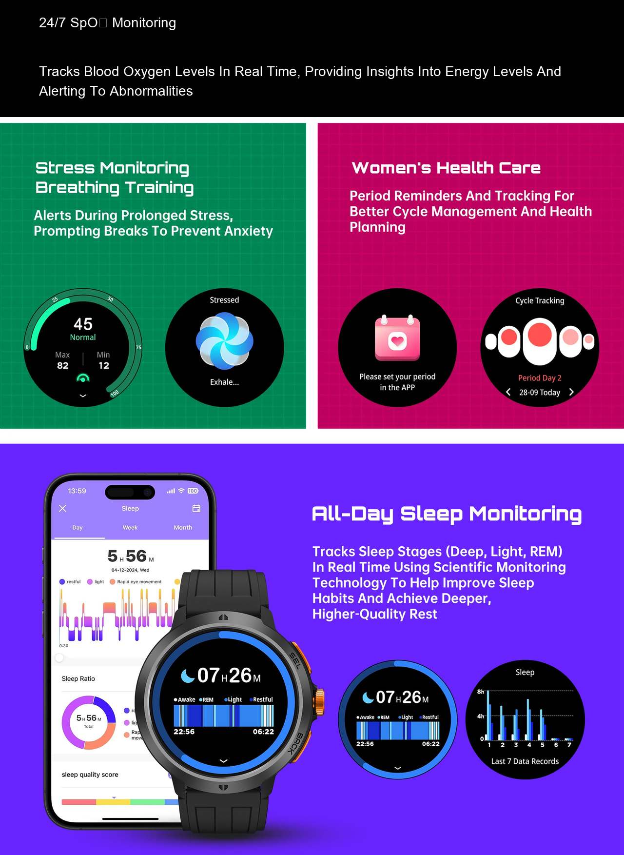 Cubot Beatbox Smartwatches features 11