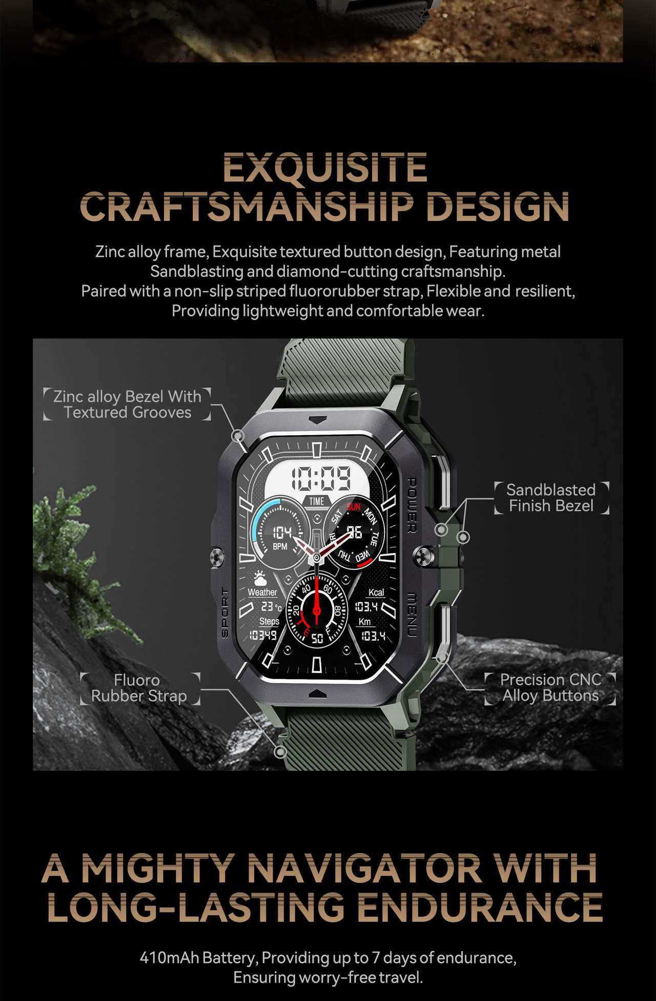Cubot C28 Smartwatches features 3