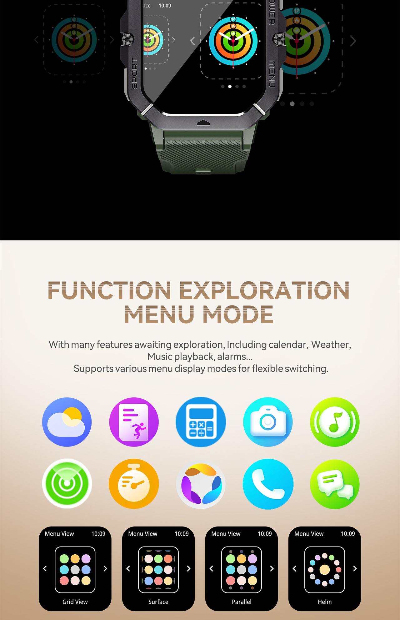 Cubot C28 Smartwatches features 12