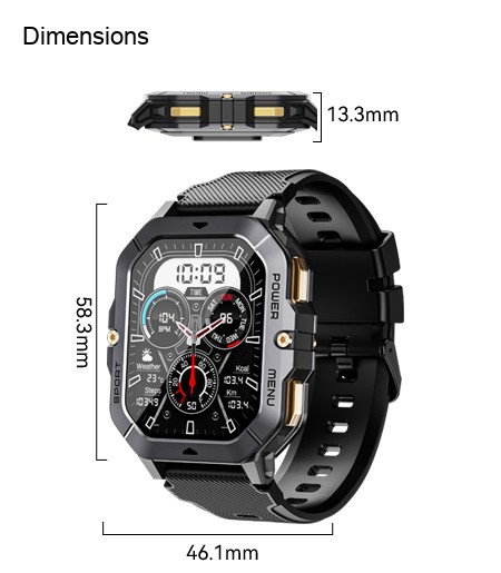 Cubot C28 Smartwatches specification illustration 2